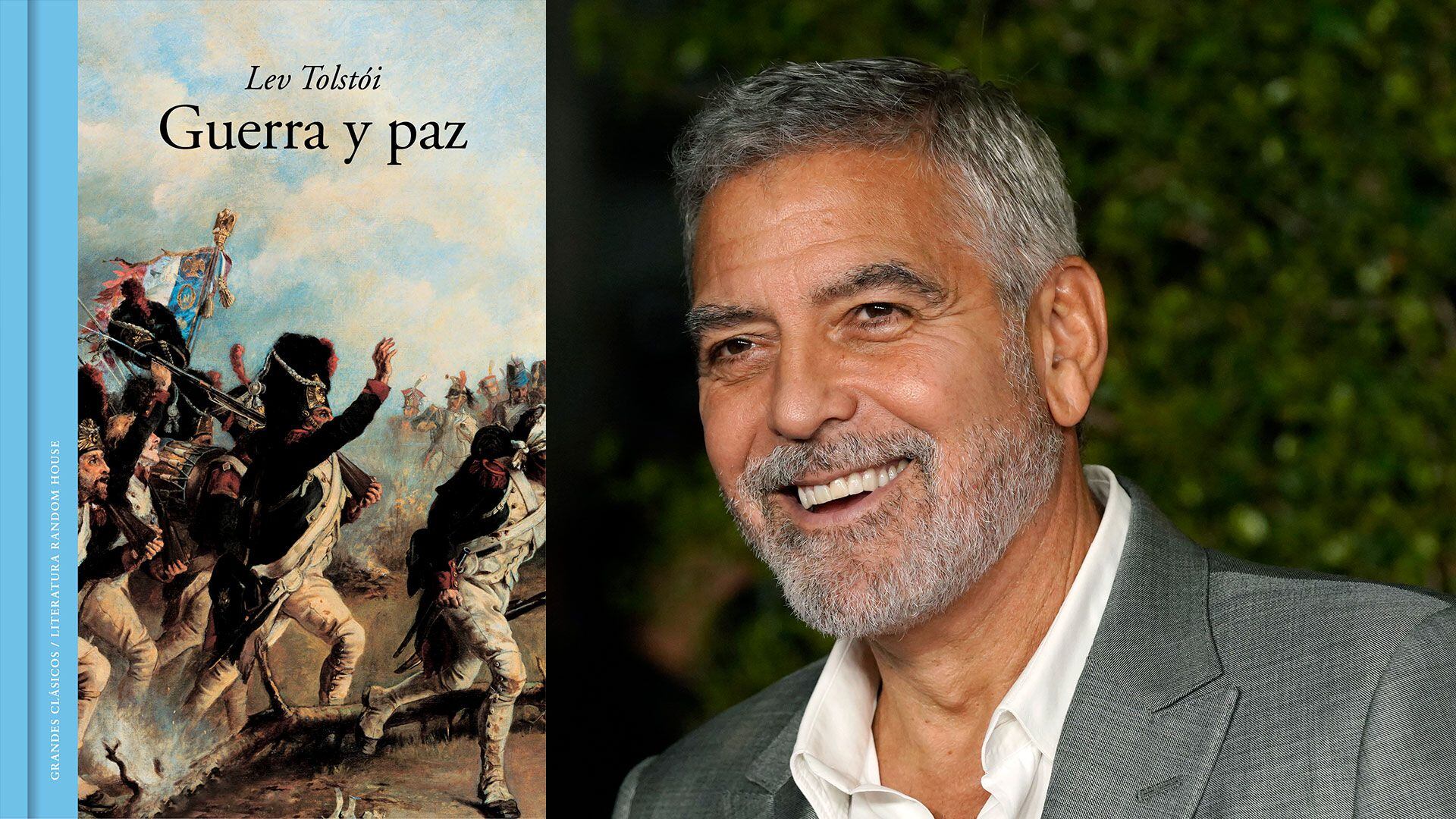 George Clooney - “Guerra y paz” (Lev Tolstói)