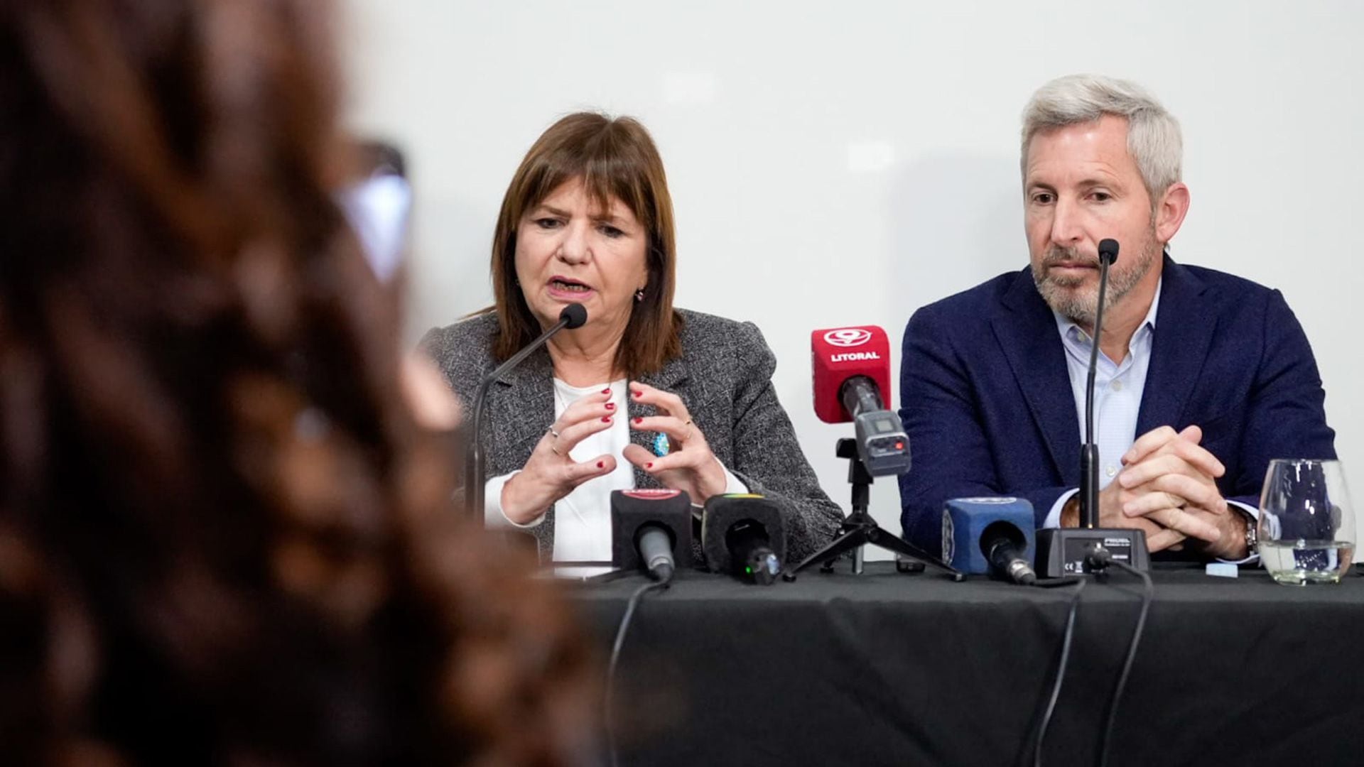 Bullrich junto a Frigerio