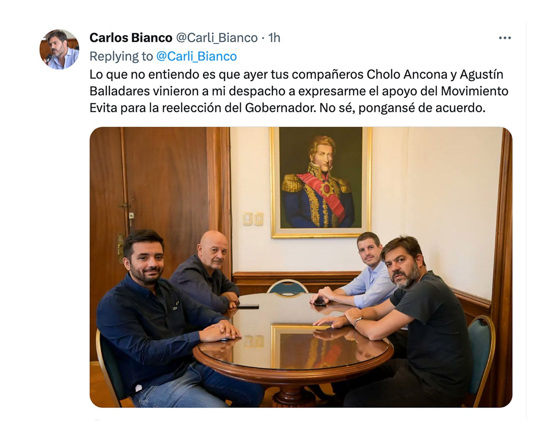 Captura twitter Carlos Bianco