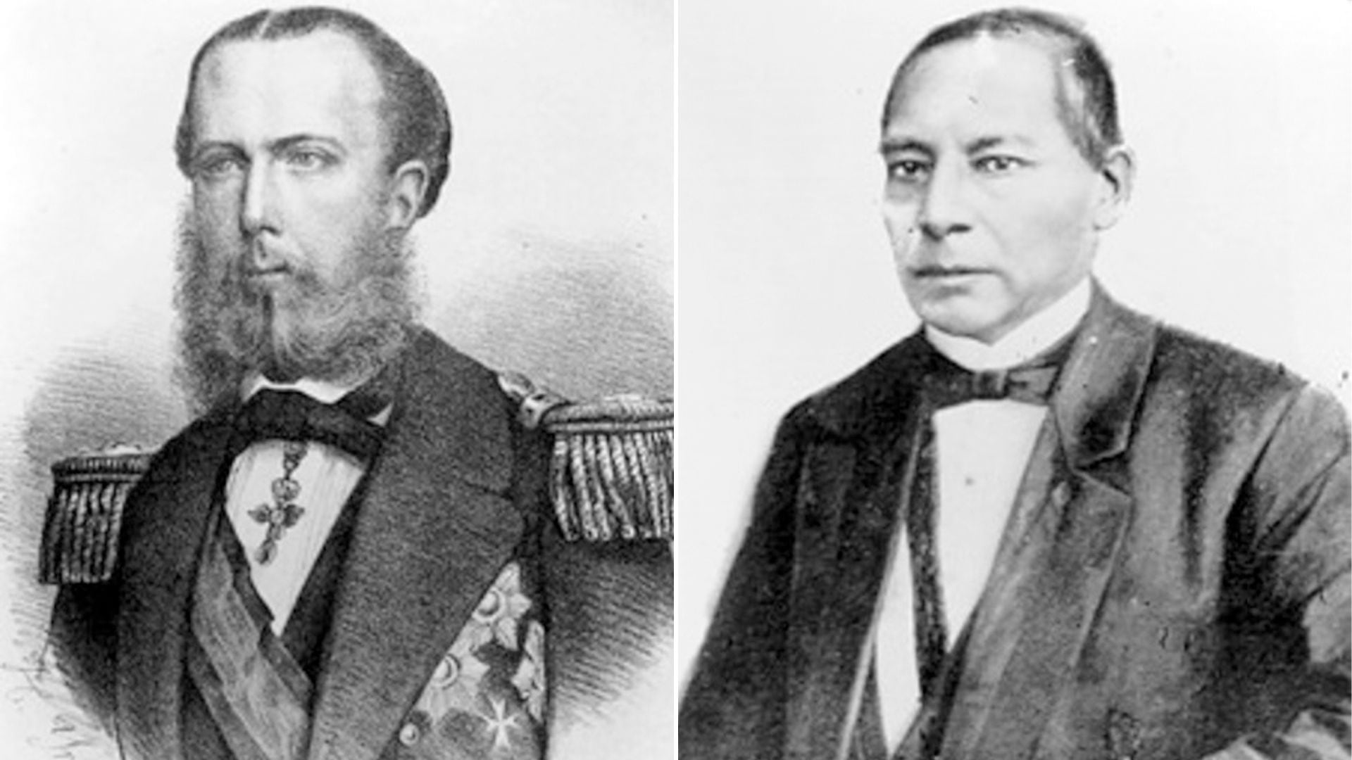 Maximilian of Habsburg - Benito Juarez