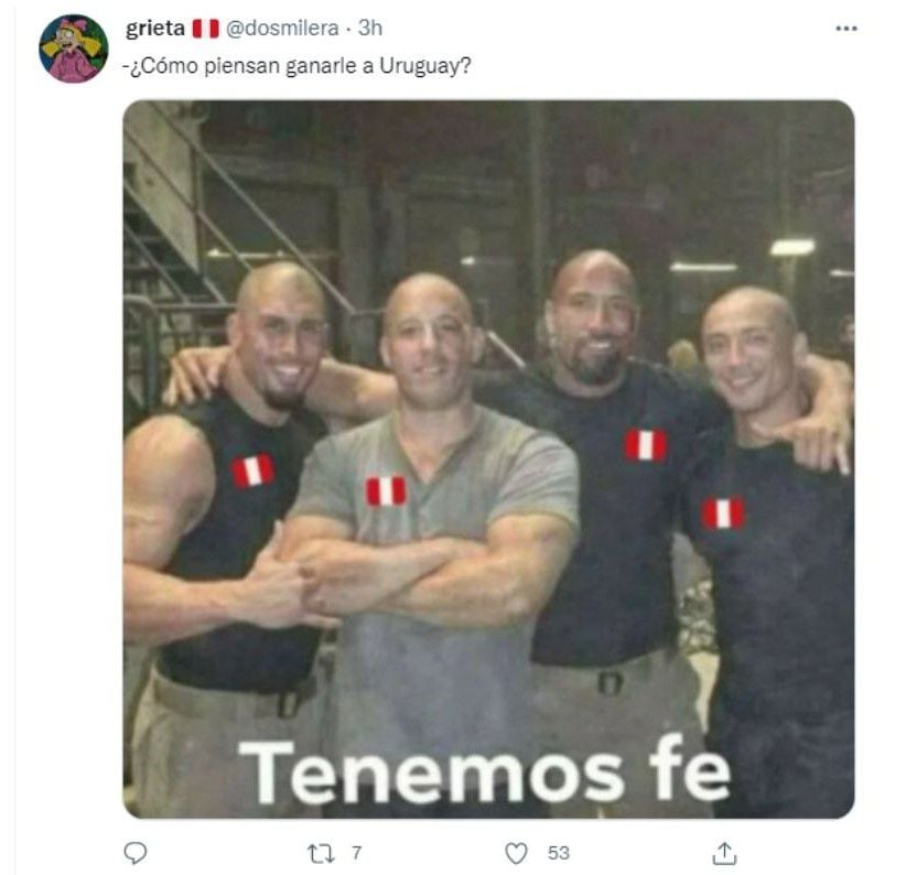 Memes prior to Peru vs. Uruguay