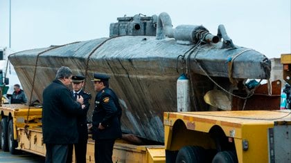 El narcosubmarino de Galicia (España) (Foto: Twitter @ FORONAVAL)