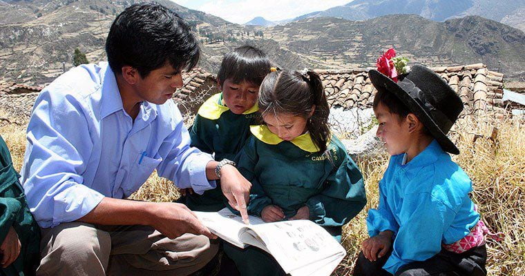La educación rural necesita desarrollarse en espacios idóneos. (Andina)