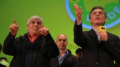 Mauricio Macri se acercó a Hugo Moyano (y viceversa), pero el PRO nunca tuvo inserción en el sindicalismo