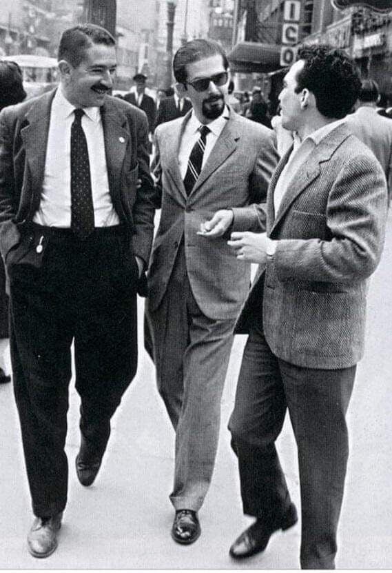 Álvaro Mutis, Fernando Botero y Gabriel García Márquez. (Centro Gabo).