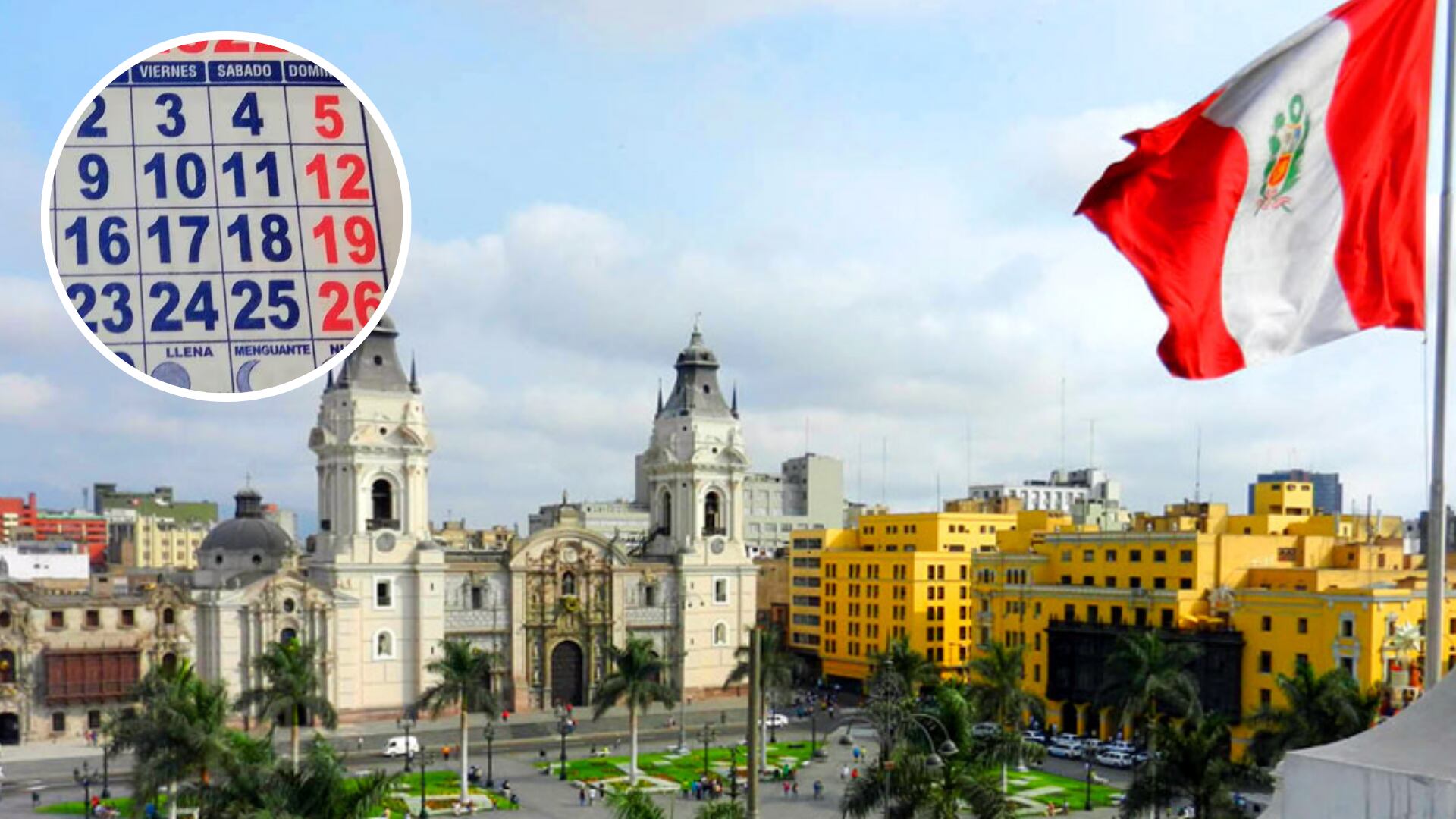 feriados en el Perú - día no laborable - 7 de junio - Perú - 28 de mayo