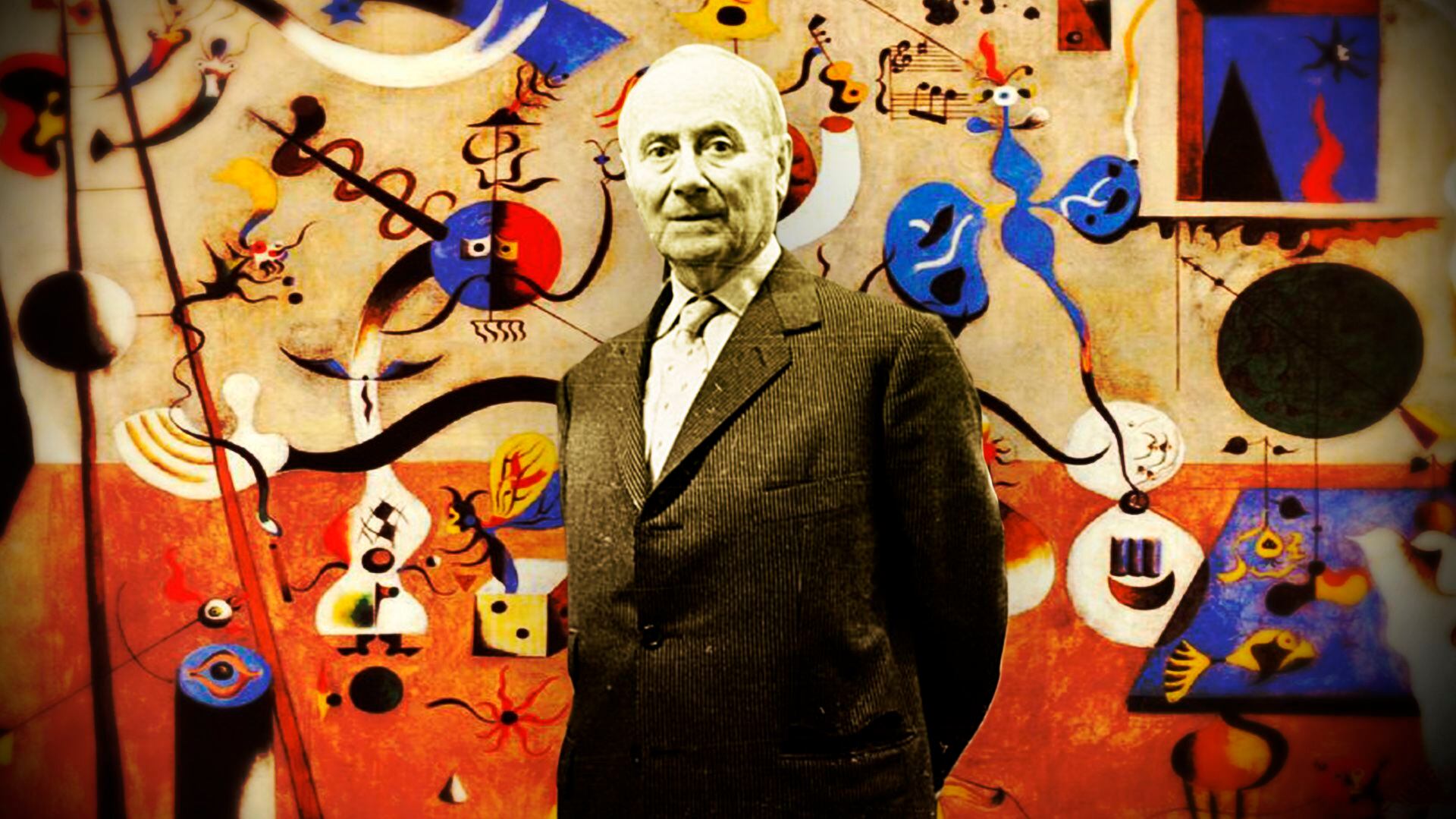 Joan Miró es uno de los artístas más emblemáticos de España