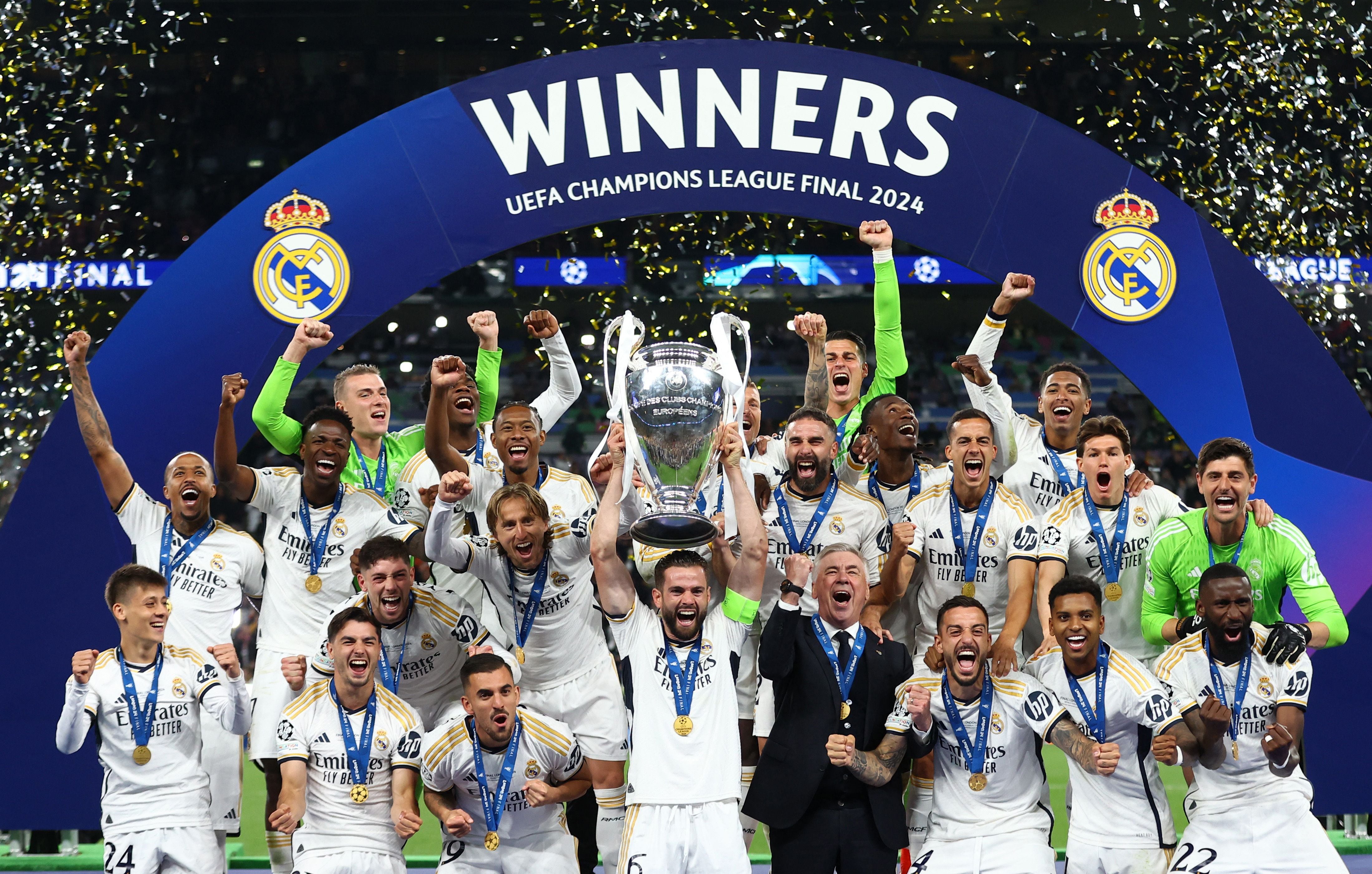 Real Madrid sumó la 15ª Champions de su historia (Foto: Reuters/Carl Recine)
