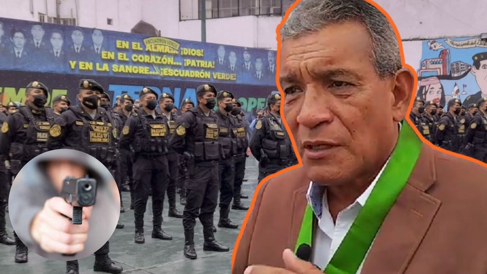 Marlem Mogollón Meca, alcalde de Sullana, también ha sido víctima de la criminalidad que se vive en su distrito - Foto composición: Infobae Perú.