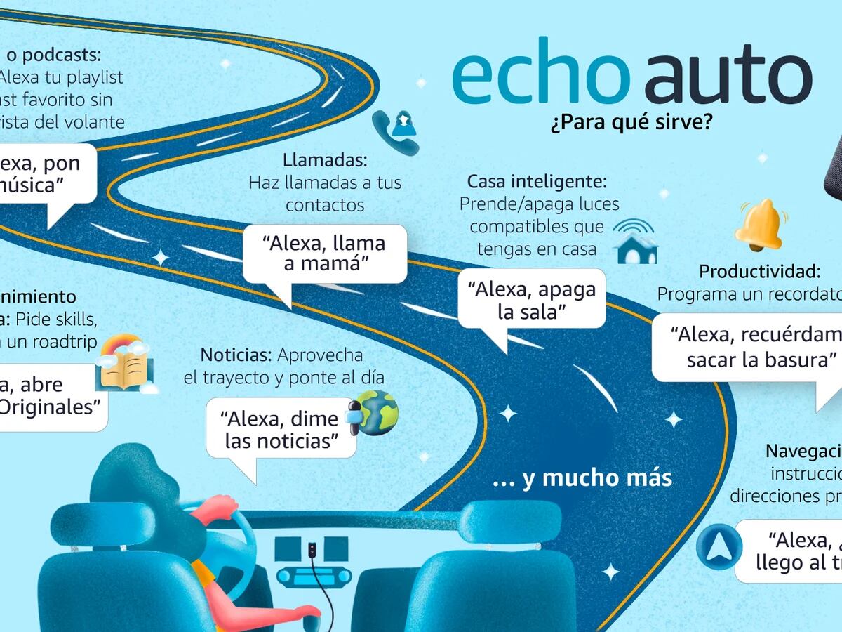 convierte a Alexa en el mejor de los copilotos: así funciona el  nuevo Echo Auto
