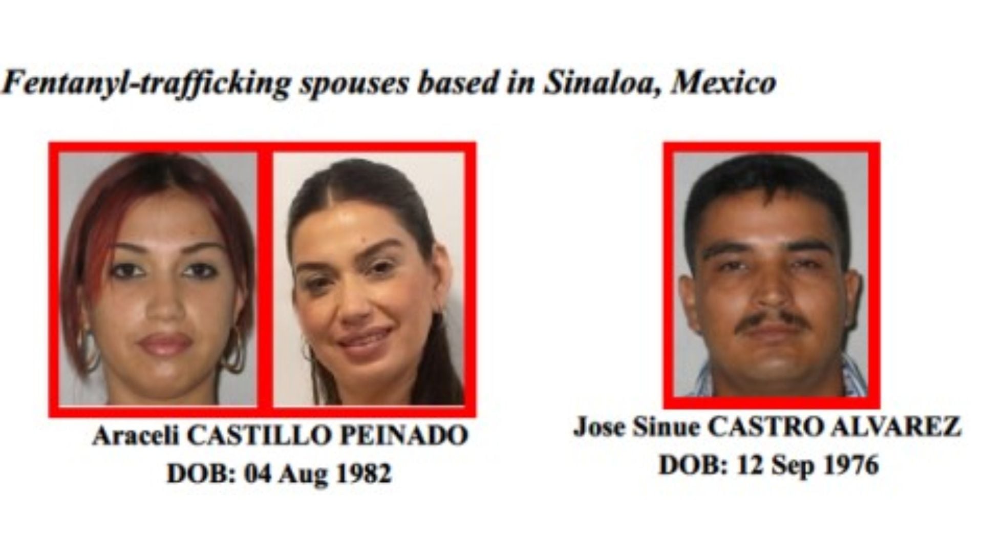 OFAC revela que el CJNG tiene proveedores de fentanilo en Sinaloa - Infobae