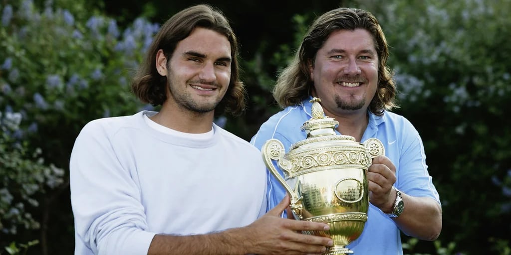 Murió a los 59 años Peter Lundgren, el entrenador que le cambió la carrera a Roger Federer