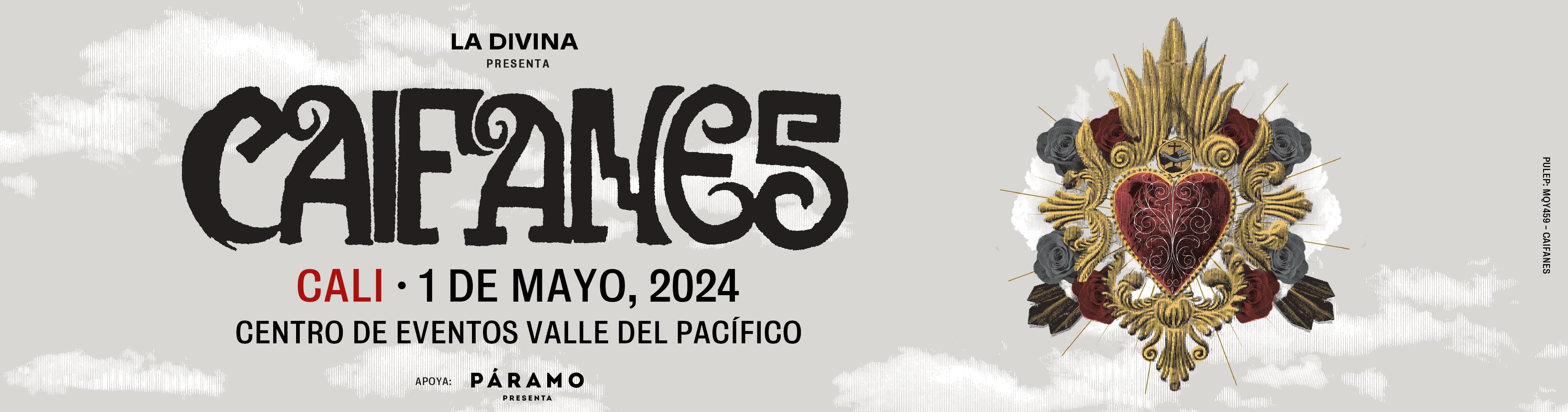 Caifanes tendrá una presentación en Cali el 1 de mayo de 2024 en el centro de eventos Valle del Pacífico - crédito Prensa Páramo