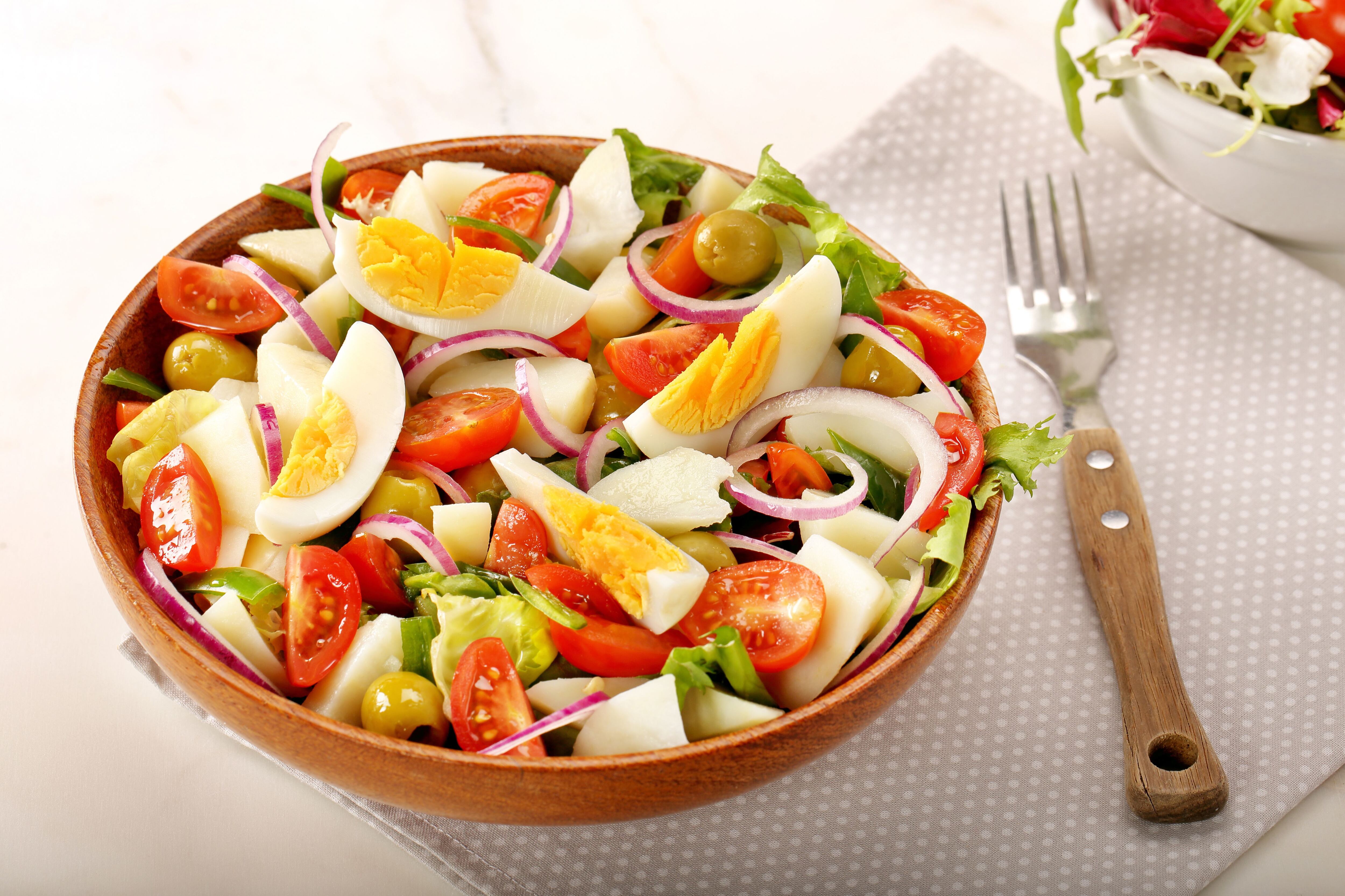 La ensalada campera es un plato típico para verano. (Shutterstock)