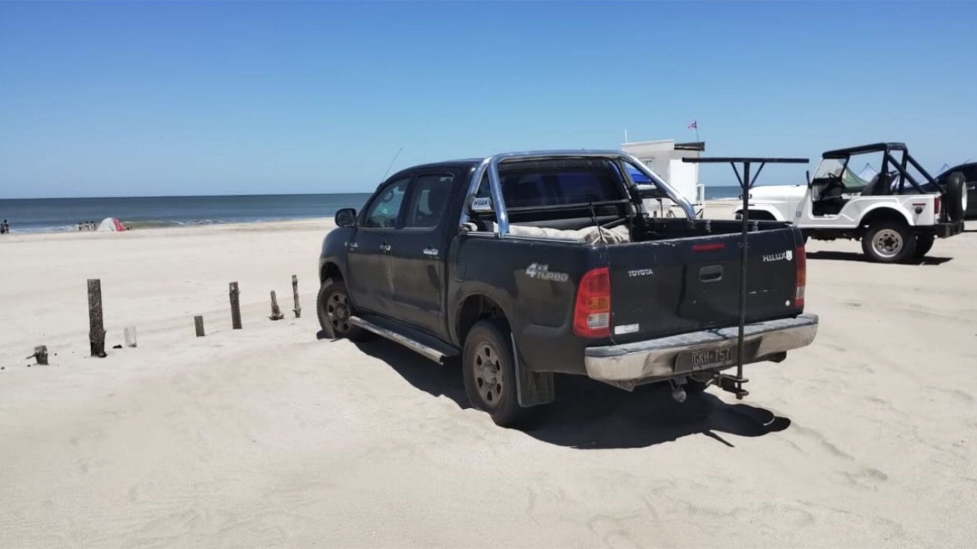 Desaparición de dos personas en kayak en Pinamar