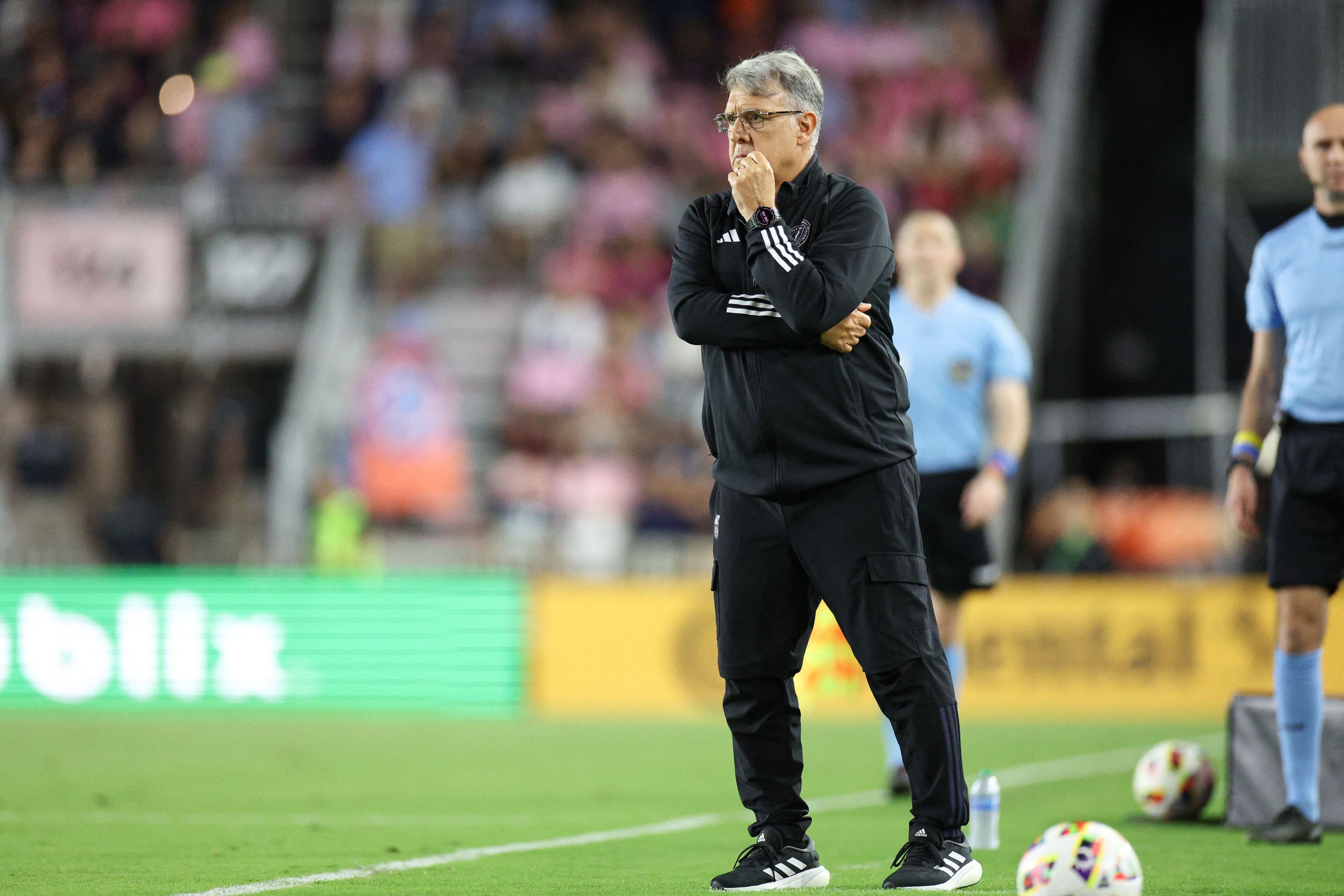 Gerardo Martino se lamentó no poder llevarse la victoria contra Colorado Rapids (Crédito: Nathan Ray Seebeck-USA TODAY Sports)