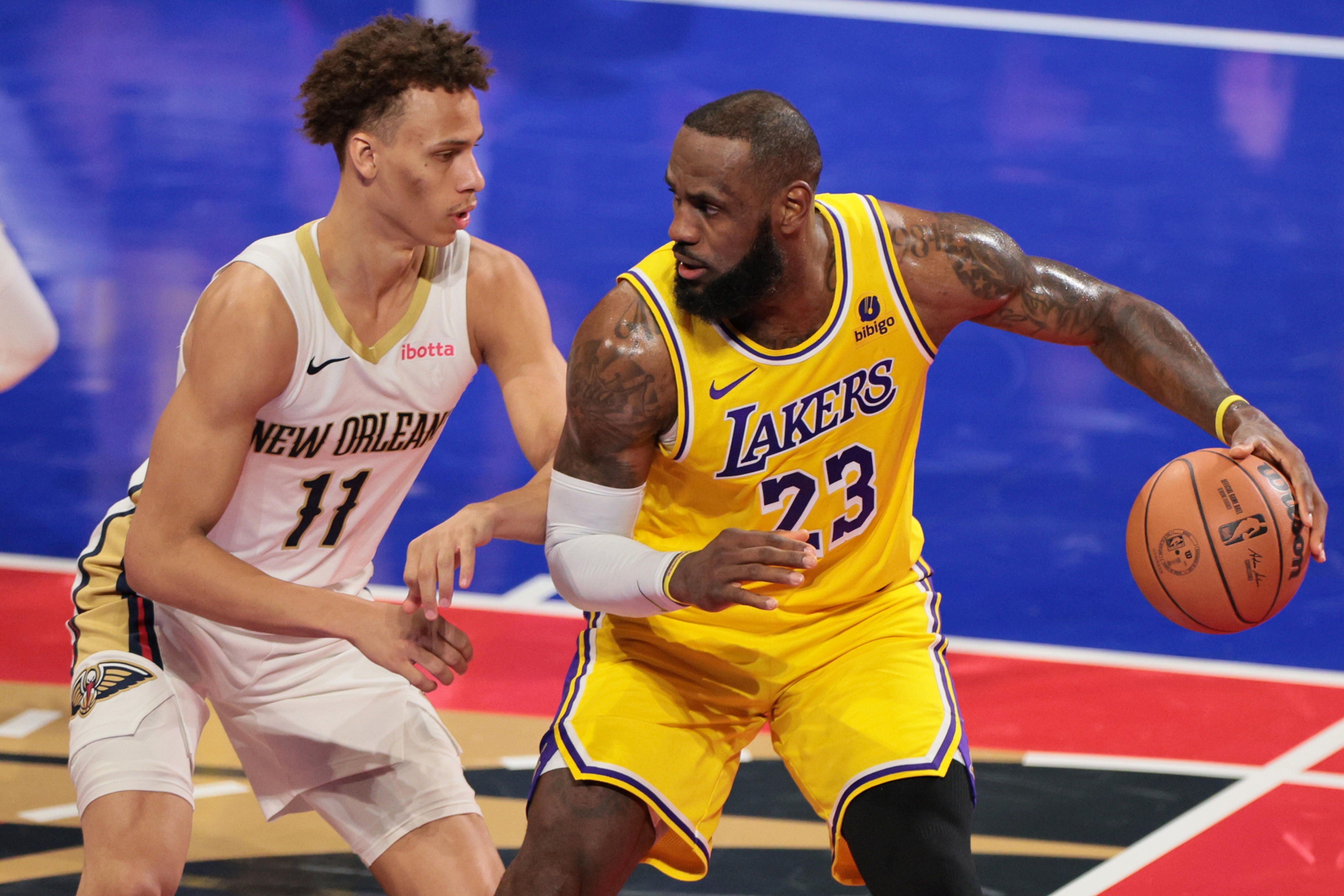 Consecuencias de la Copa NBA: prohibición de camiseta a los Lakers 