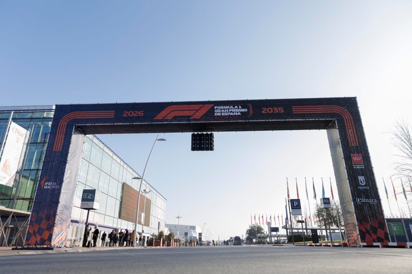 Presentación Gran Premio de F-1 en Madrid (Europa Press)