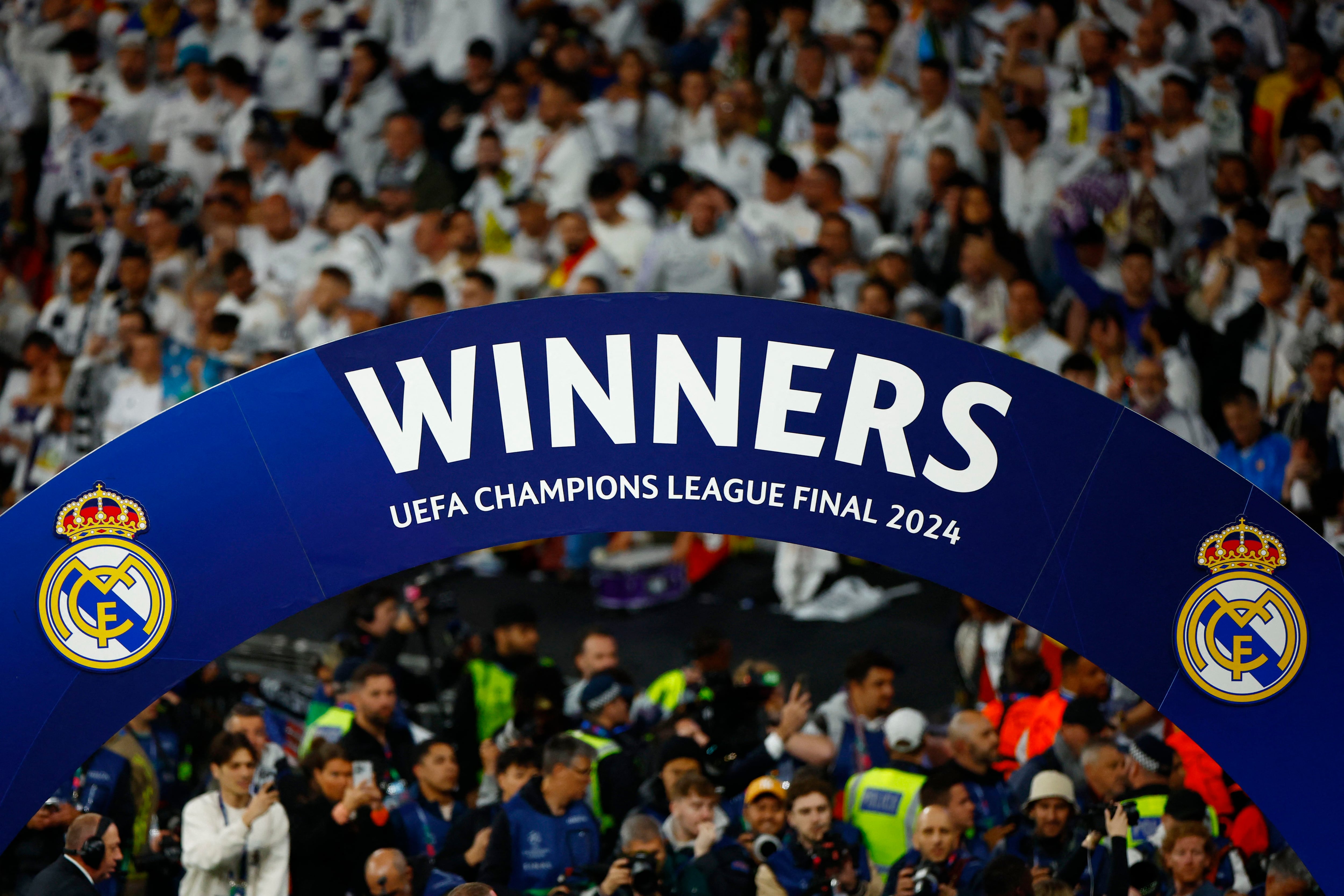 Real Madrid extendió su poderío a nivel europeo y mundial: ganó su 15ª Champions League (REUTERS/Sarah Meyssonnier)