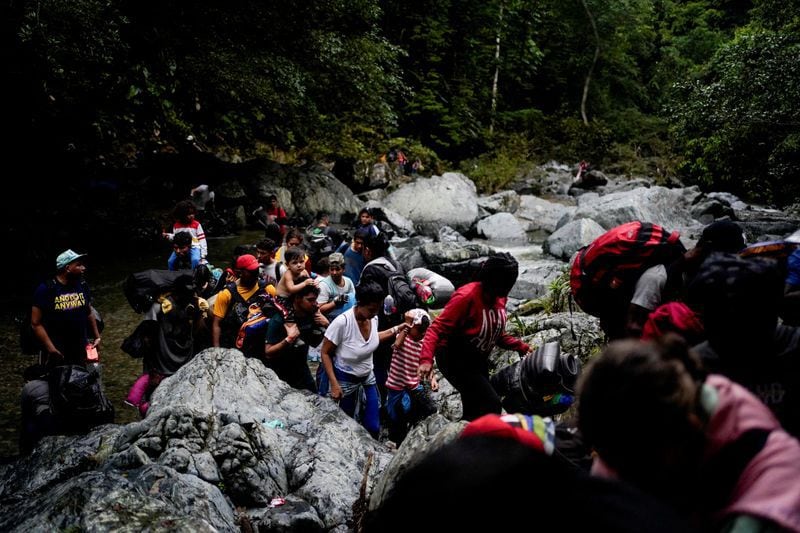 El número de personas que atravesó el tapón del Darién se ha duplicado - crédito REUTERS/Adri Salido