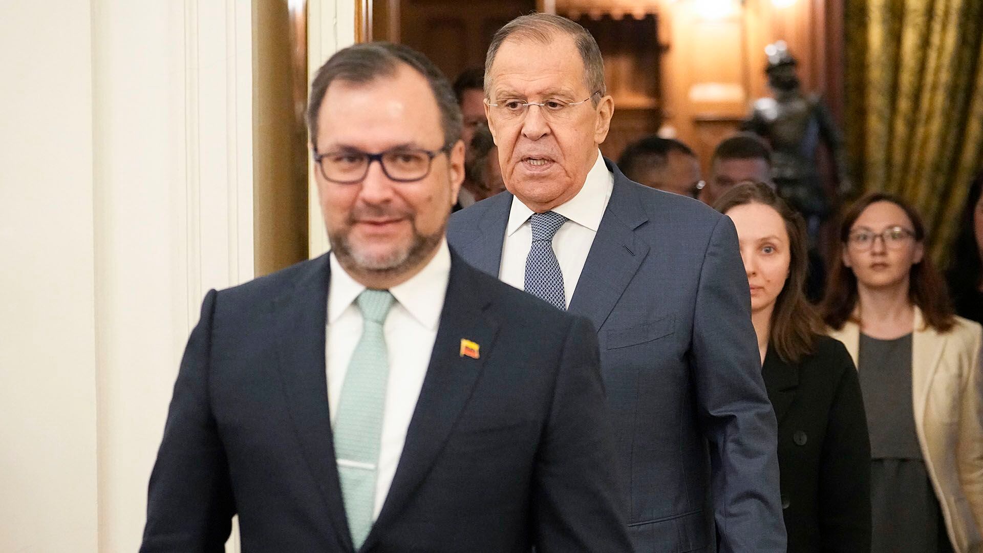 Yvan Gil Pinto Sergey Lavrov encuentro Venezuela rusia