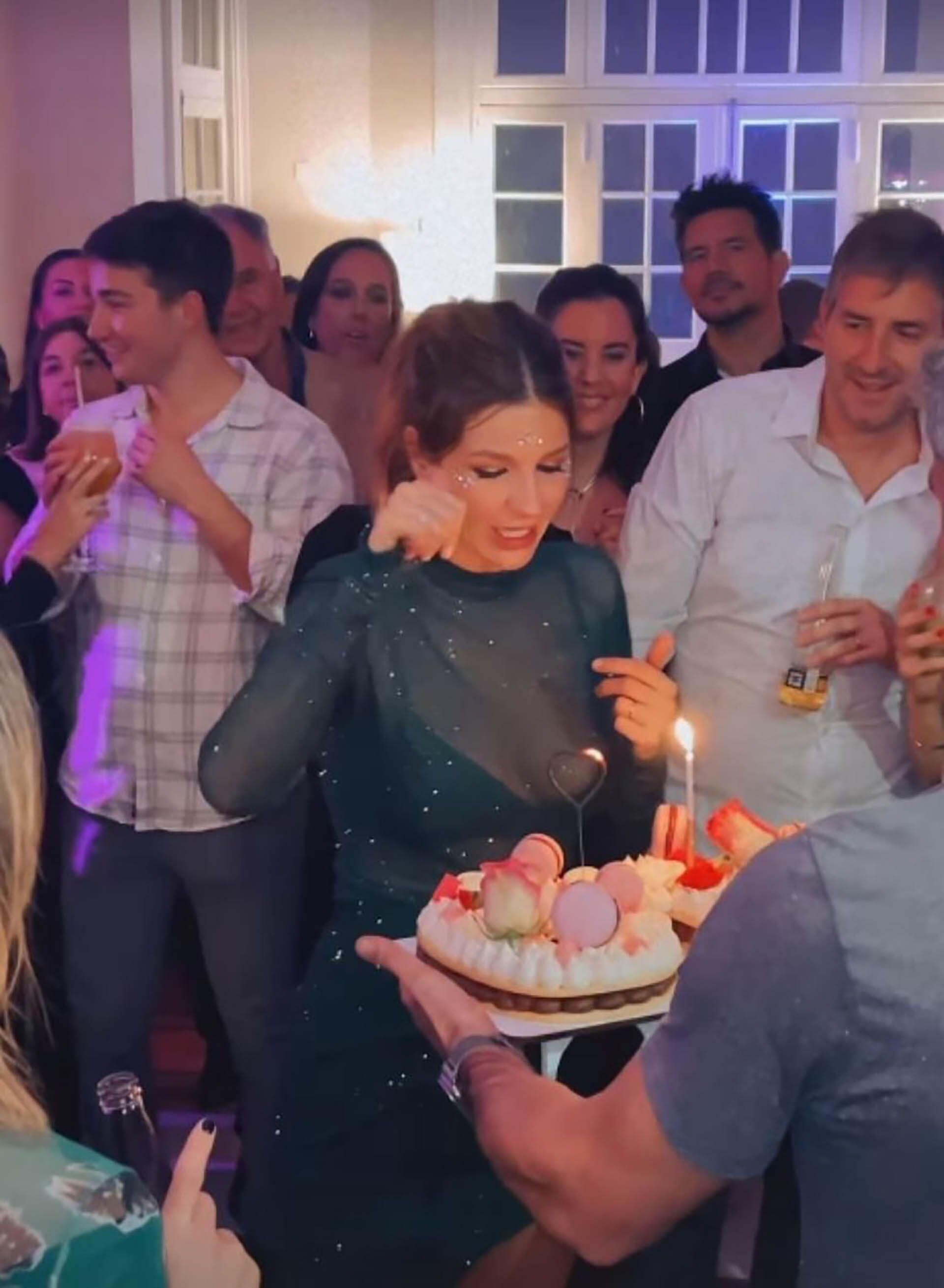 El festejo de cumpleaños de Marcela Kloosterboer 