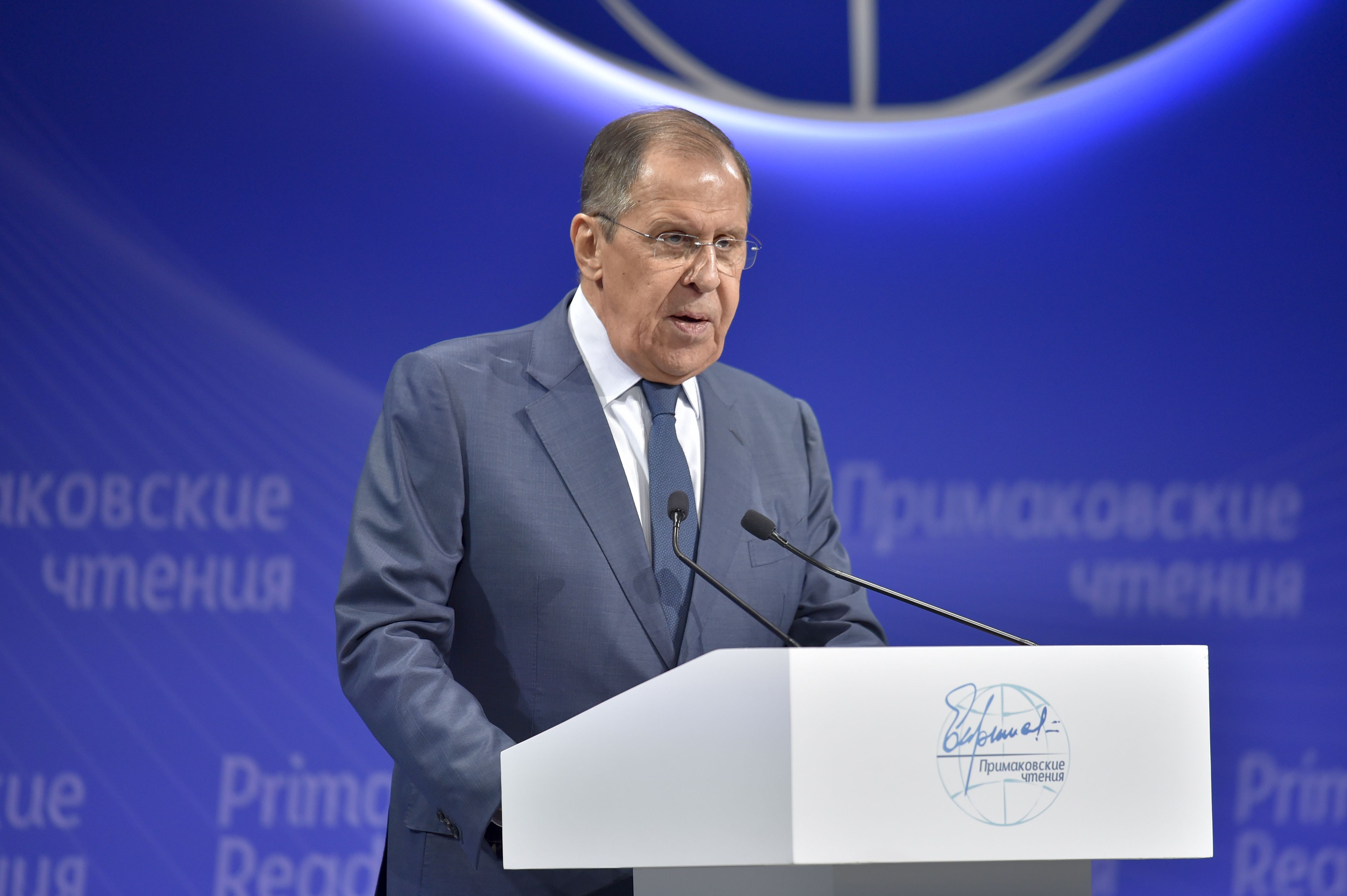 El ministro de Exteriores de Rusia, Sergei Lavrov. Europa Press/Contacto/Alexander Zemlianichenko Jr/Archivo
