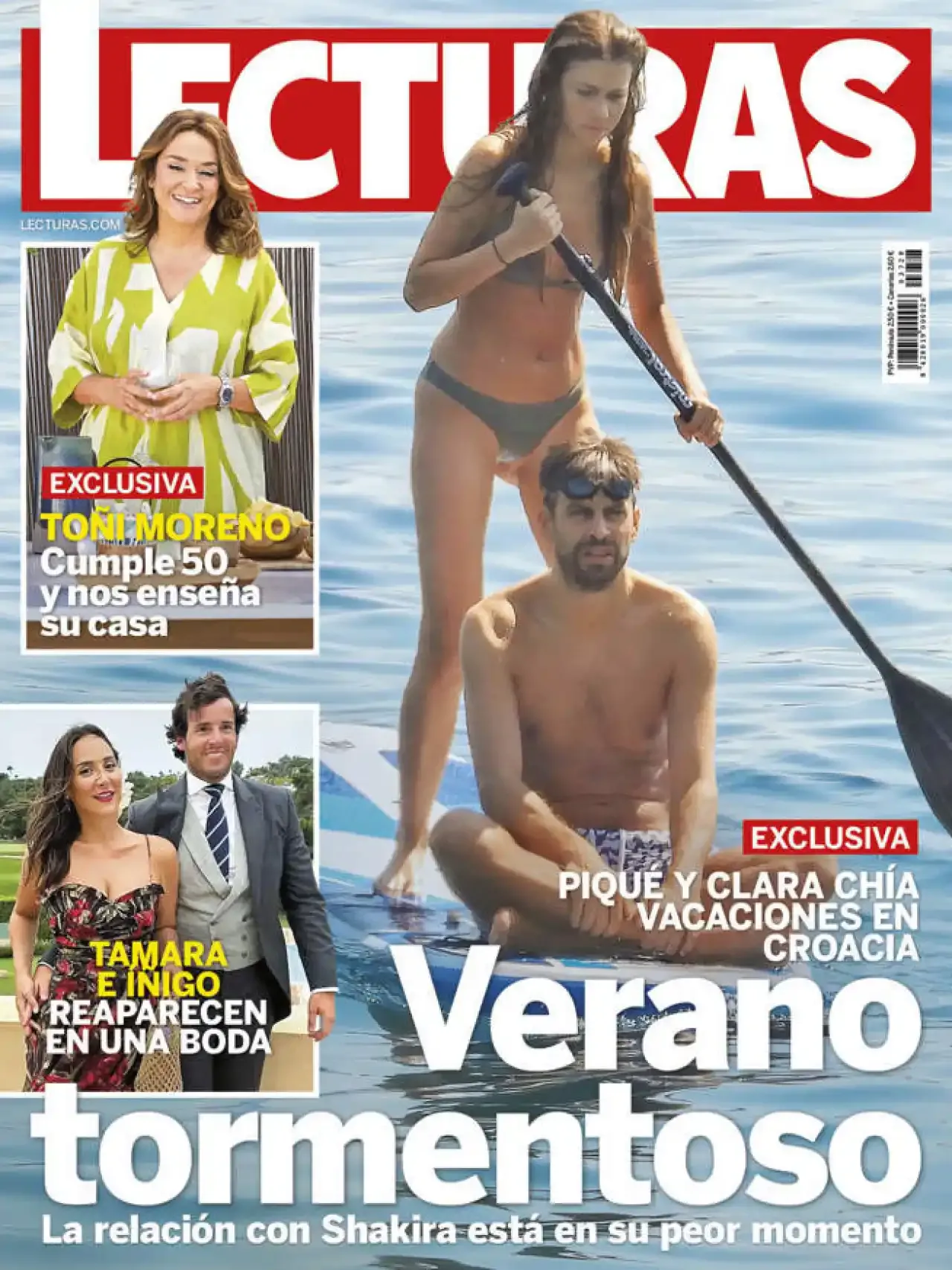 Las Novedades De Las Revistas De Corazón Esta Semana Las Vacaciones De Piqué Y Clara Chía En 3835