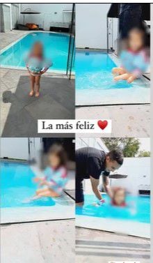 Jesús Barco se luce con la hija de Samahara Lobatón. (Instagram)