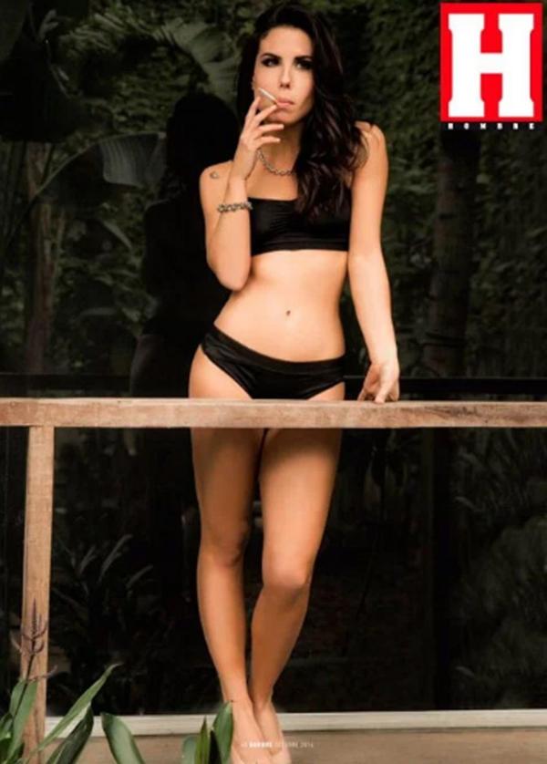 La hija del Chato Prada se desnuda para revista (FOTOS)
