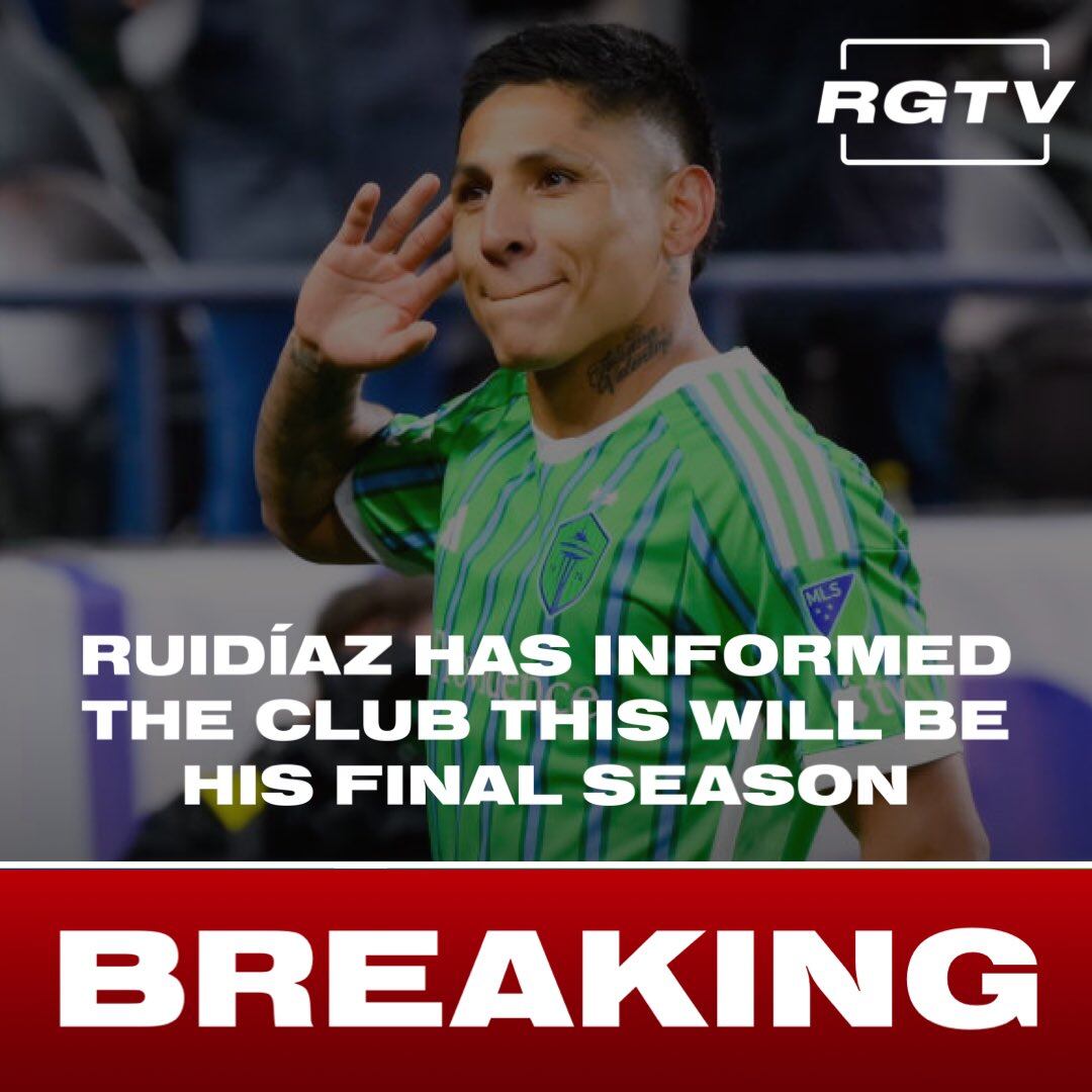 Ruidíaz informa su salida a Seattle Sounders. - Crédito: RGTV