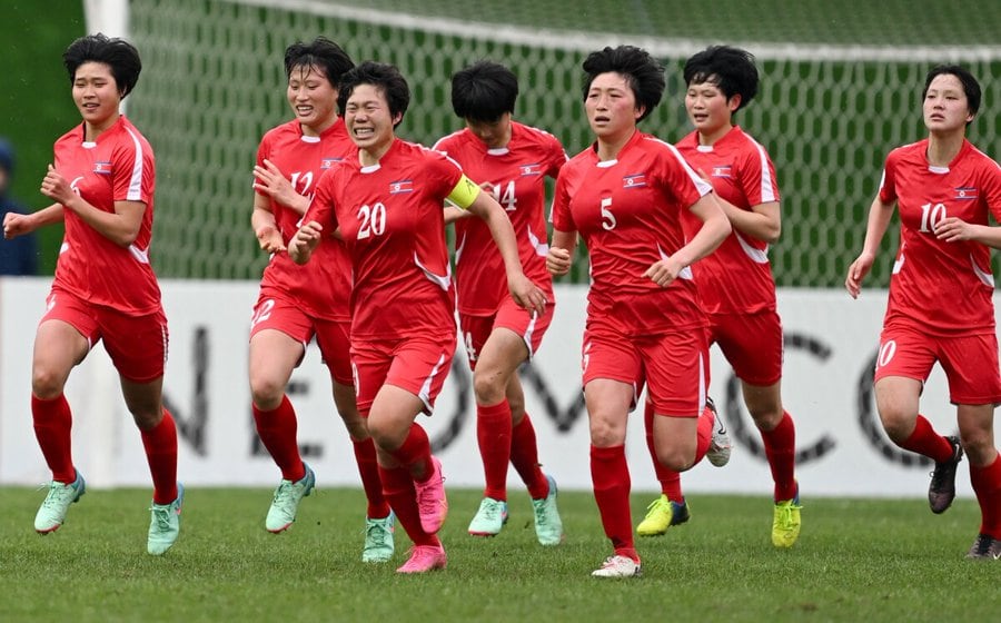 El seleccionado de Corea del Norte, uno de los que mejor rendimiento en el Mundial Femenino Sub-20, impresionó a quienes las vieron en su concentración - crédito FIFA