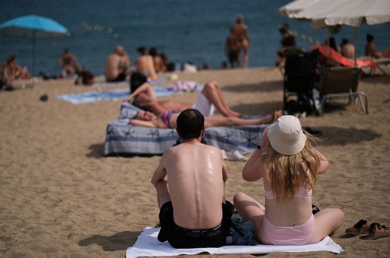 Aumento del 12% en el turismo en España hasta julio de 2023, con 53 millones de visitantes. (REUTERS/Nacho Doce)