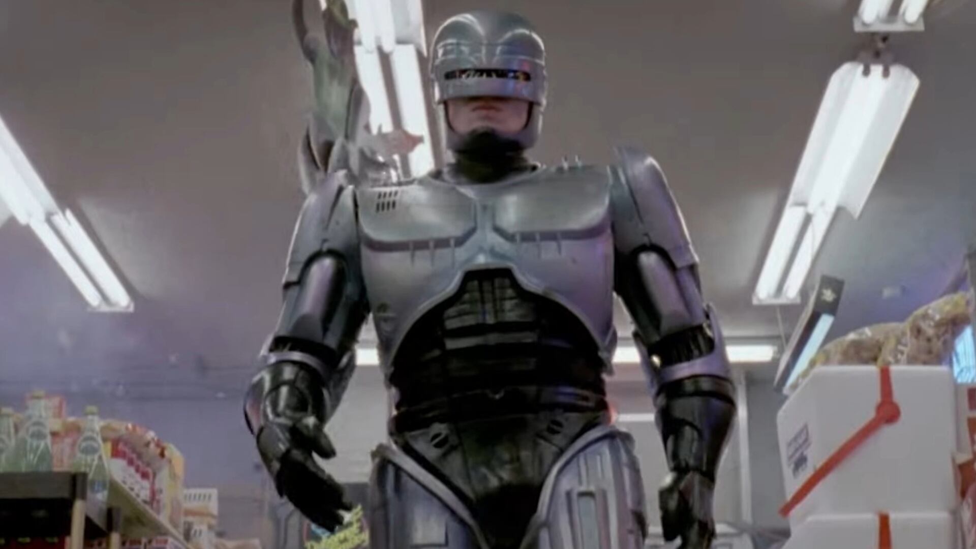 Captura del tráiler oficial de Robocop