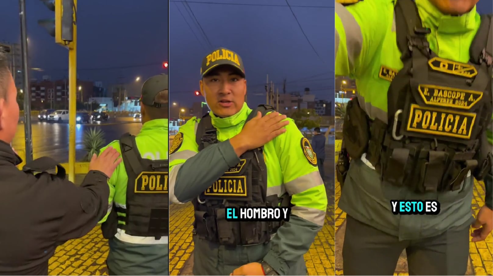 “¿Esta es la cola?”, Policía se une a trend de TikTok y causa polémica por presuntos gestos obscenos: “Mejor capturen a Cerrón”