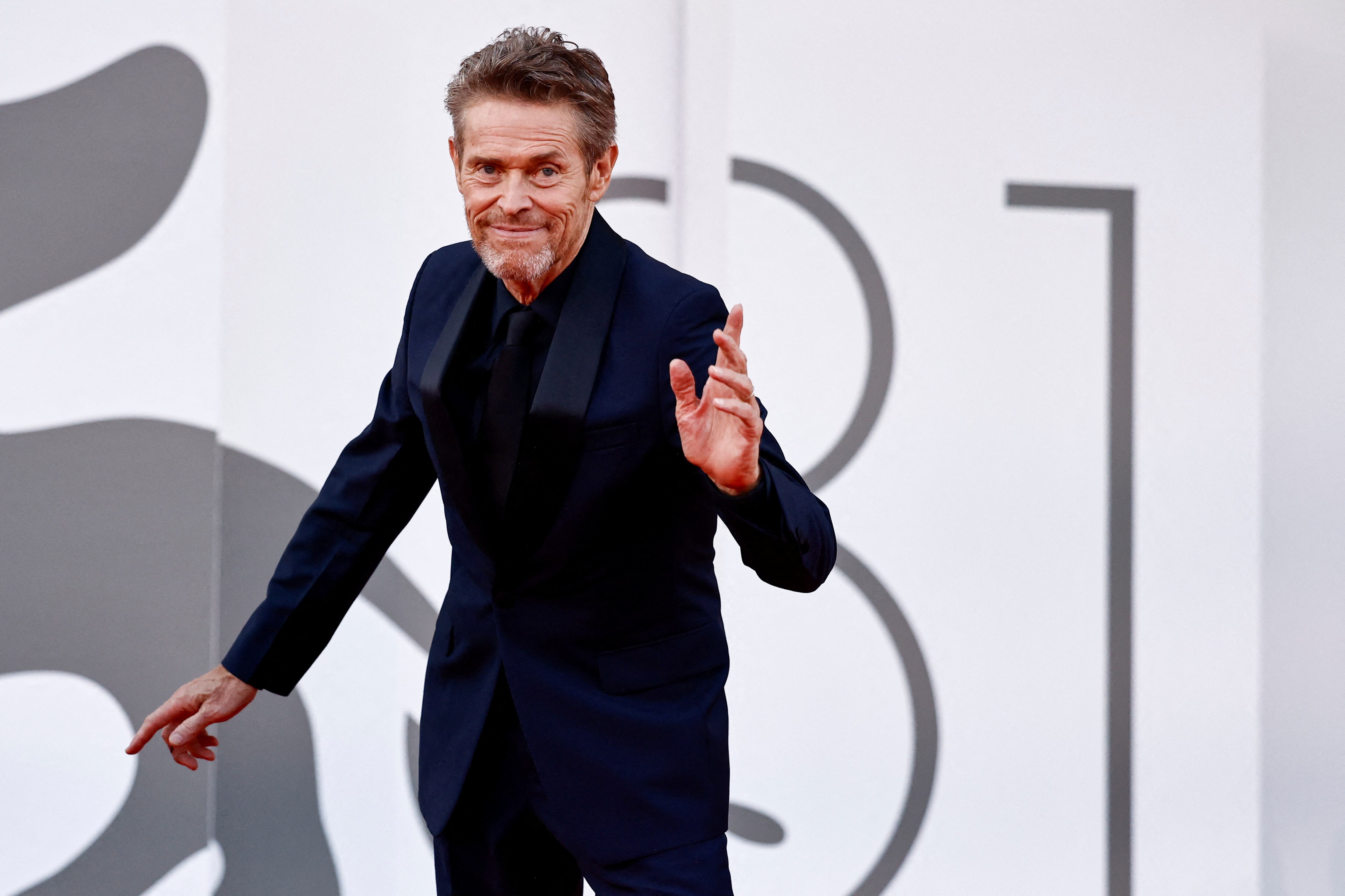 Willem Dafoe, miembro del reparto, otro de los que posó en la alfombra roja durante las llegadas para la proyección de la película 'Beetlejuice Beetlejuice' 