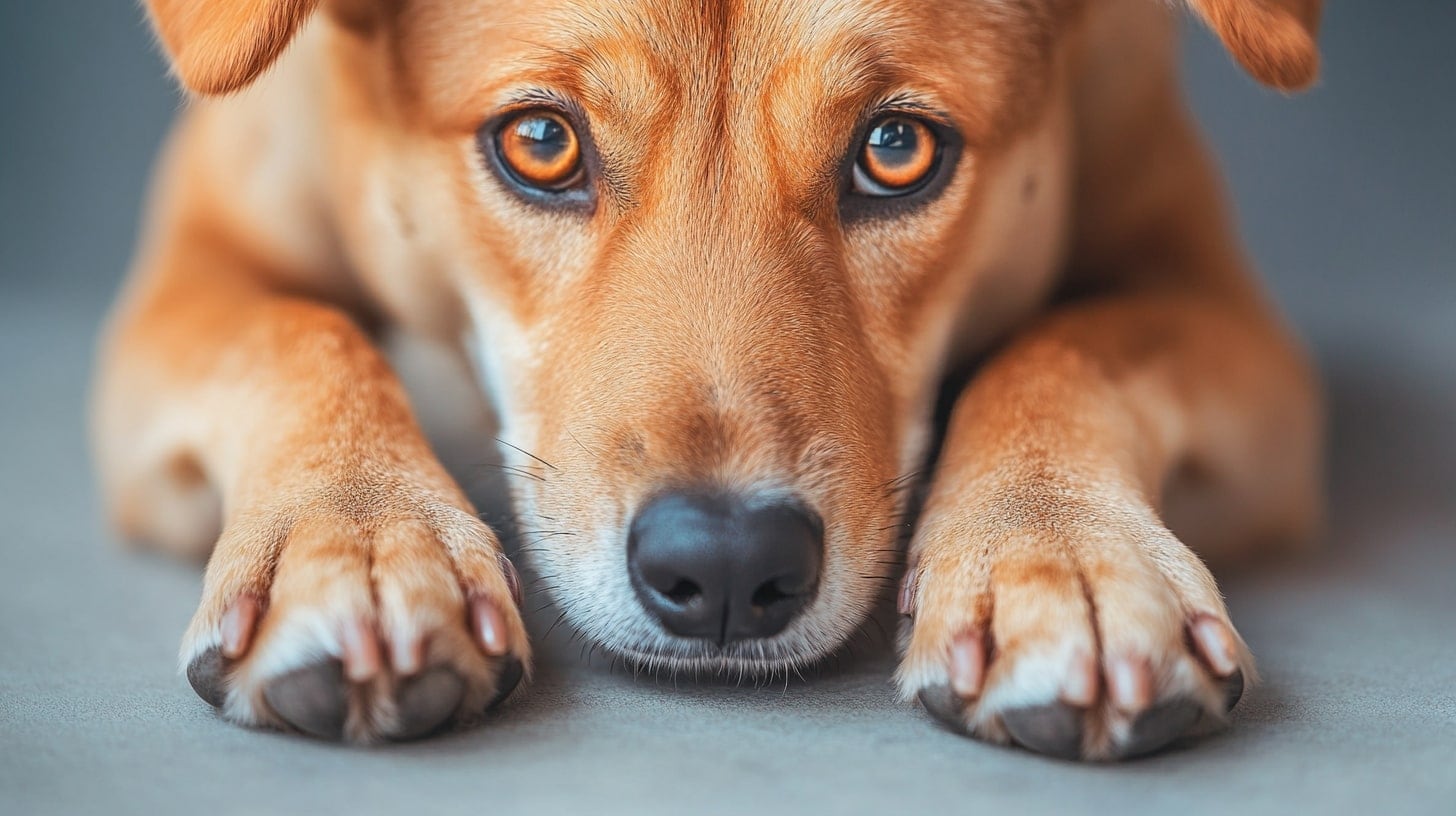 Imagen de las patas de un perro, enfocando en el pelaje y las almohadillas. Otras opciones: detalle de patas caninas, cuidado de mascotas, textura de pelaje. - (Imagen Ilustrativa Infobae)