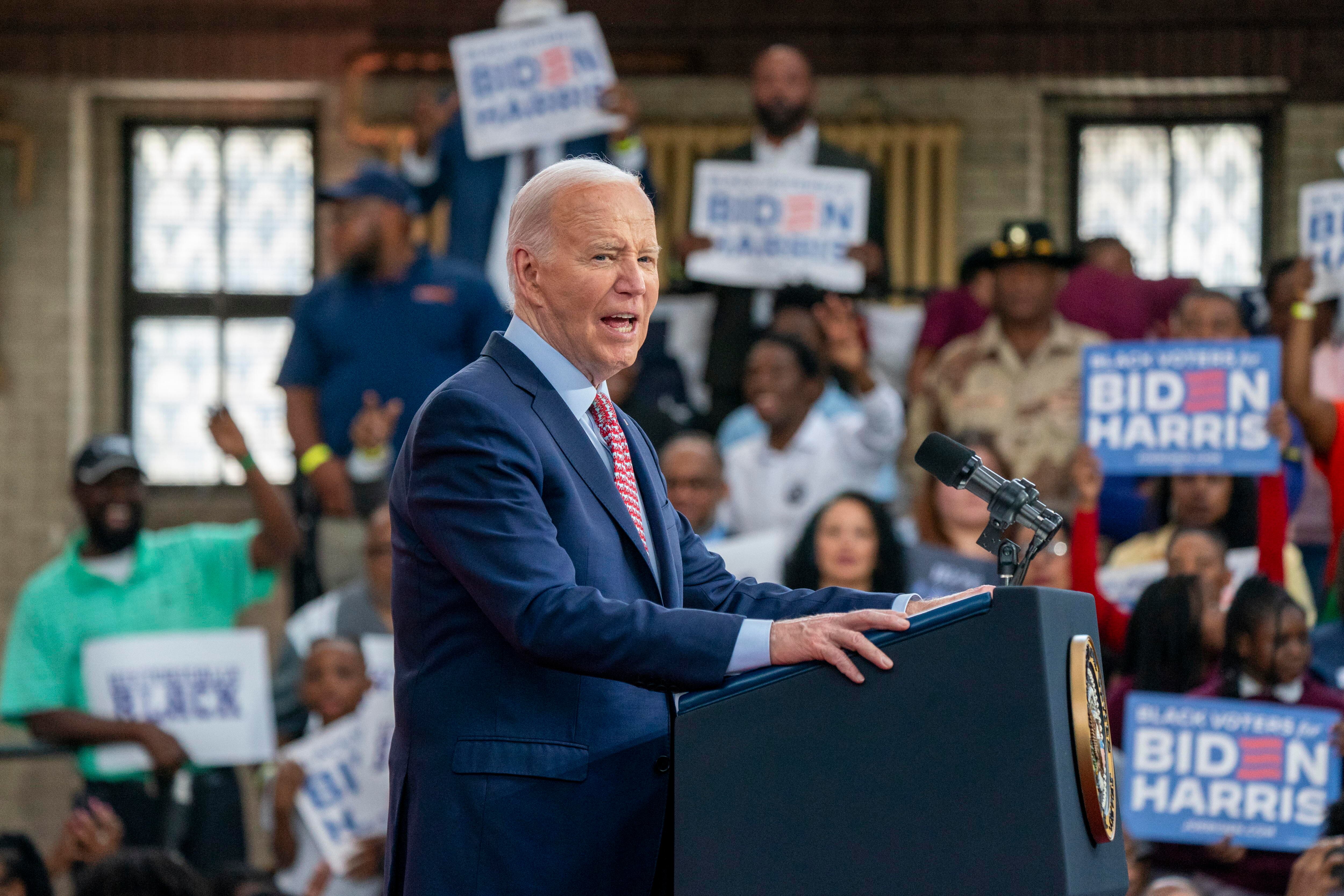 El presidente de EEUU Joe Biden. (EFE/EPA/SHAWN THEW)
