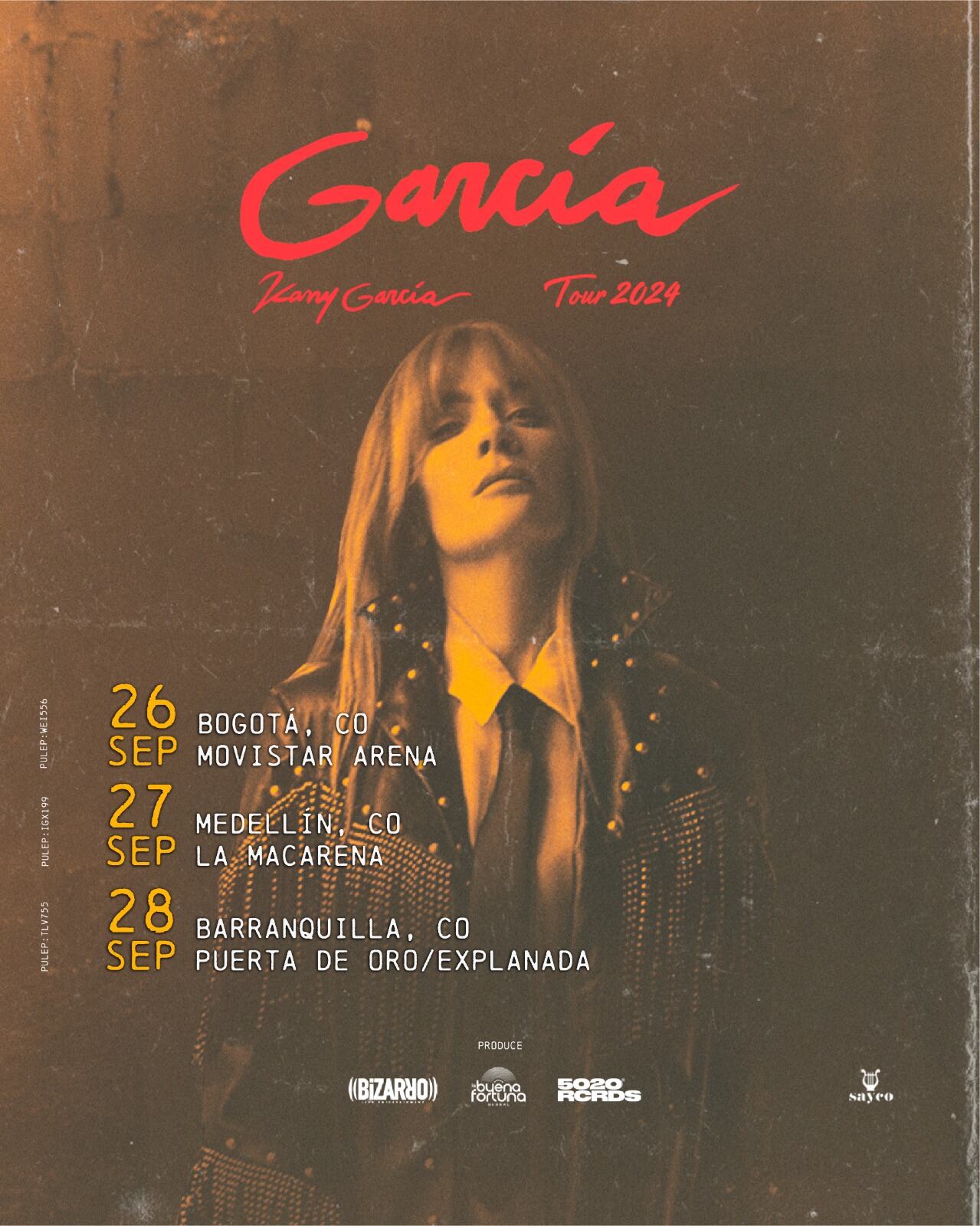 Gira musical de Kany García en Colombia - crédito cortesía