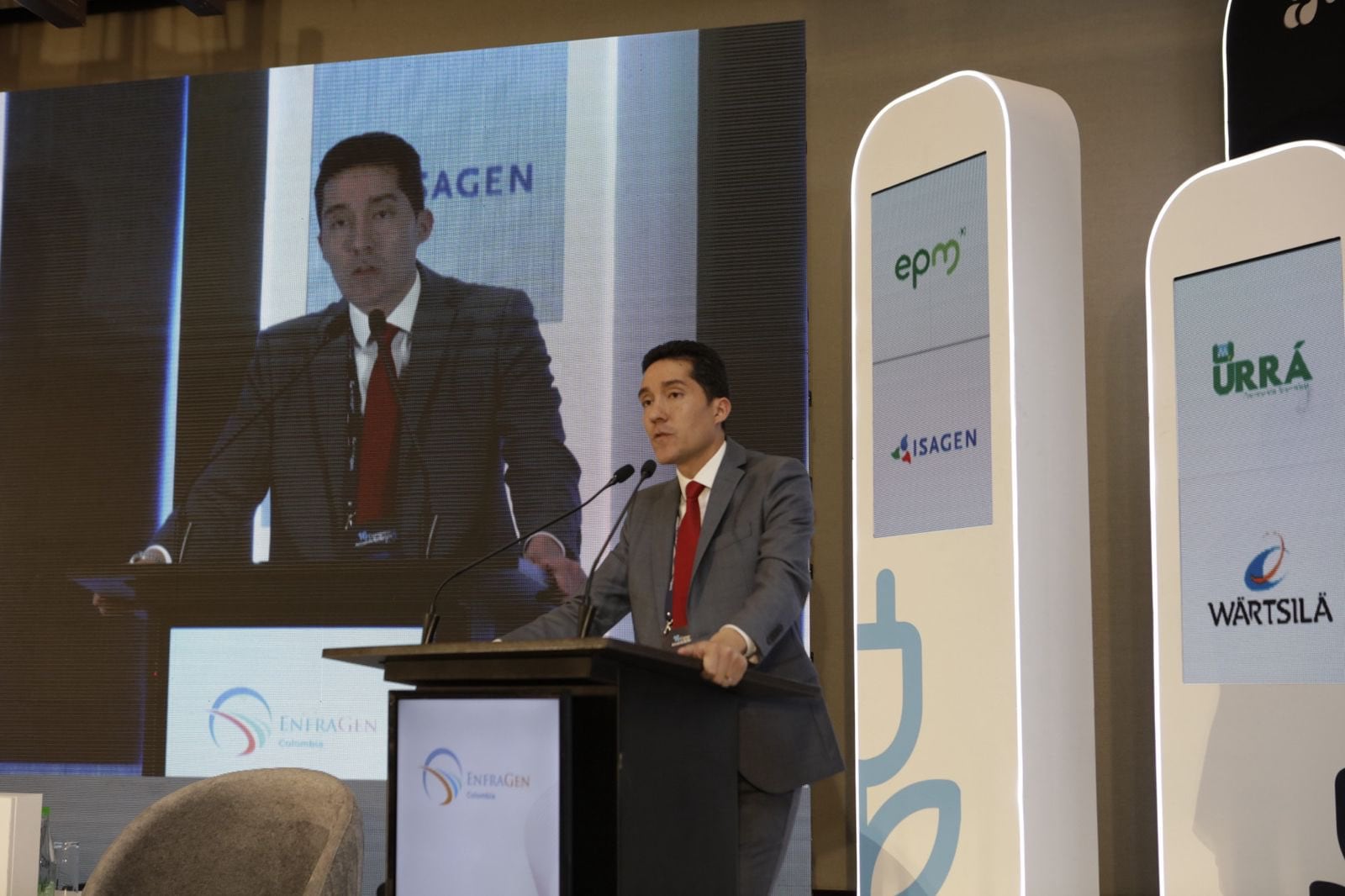 Luis Fernando Mejía, director ejecutivo de Fedesarrollo, en el Congreso Anual de Energía de Acolgen - crédito Acolgen