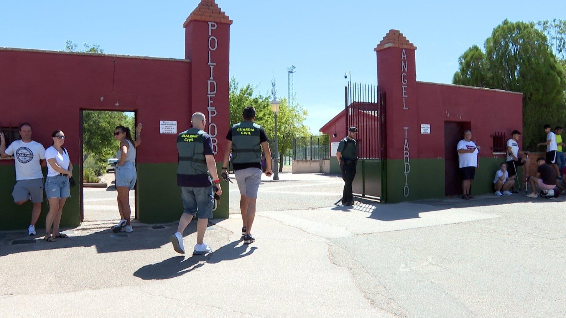 Campo municipal 'Ángel Tardío', lugar donde ha sido agredido el niño de 11 años por una persona con un objeto punzante. (EUROPA PRESS)
