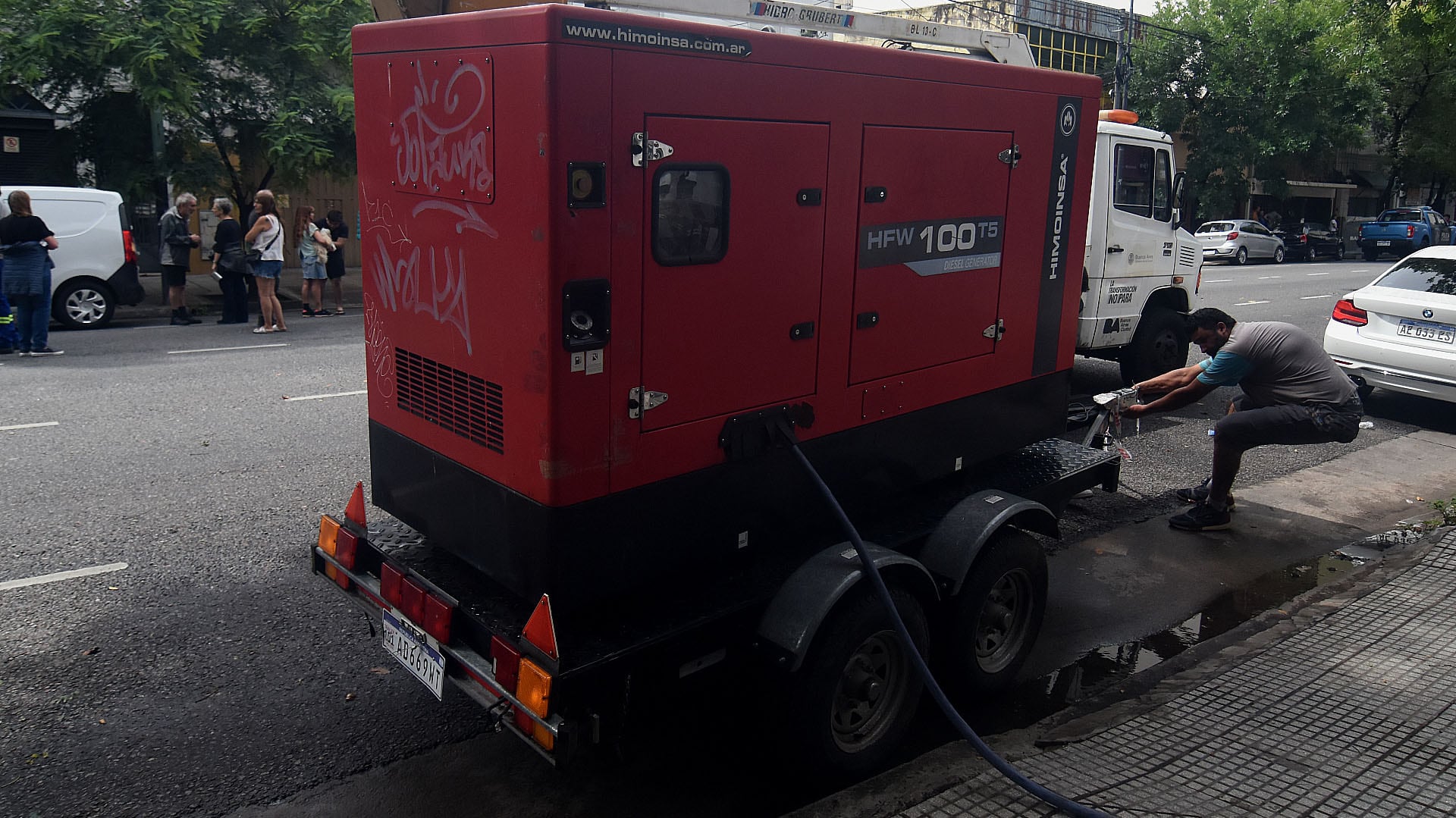 Corte Av Directorio Caballito - falta de Luz