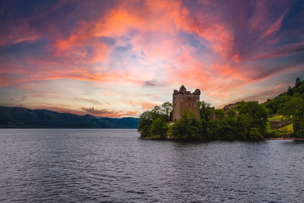 El lago Ness, en Escocia (Shutterstock España).