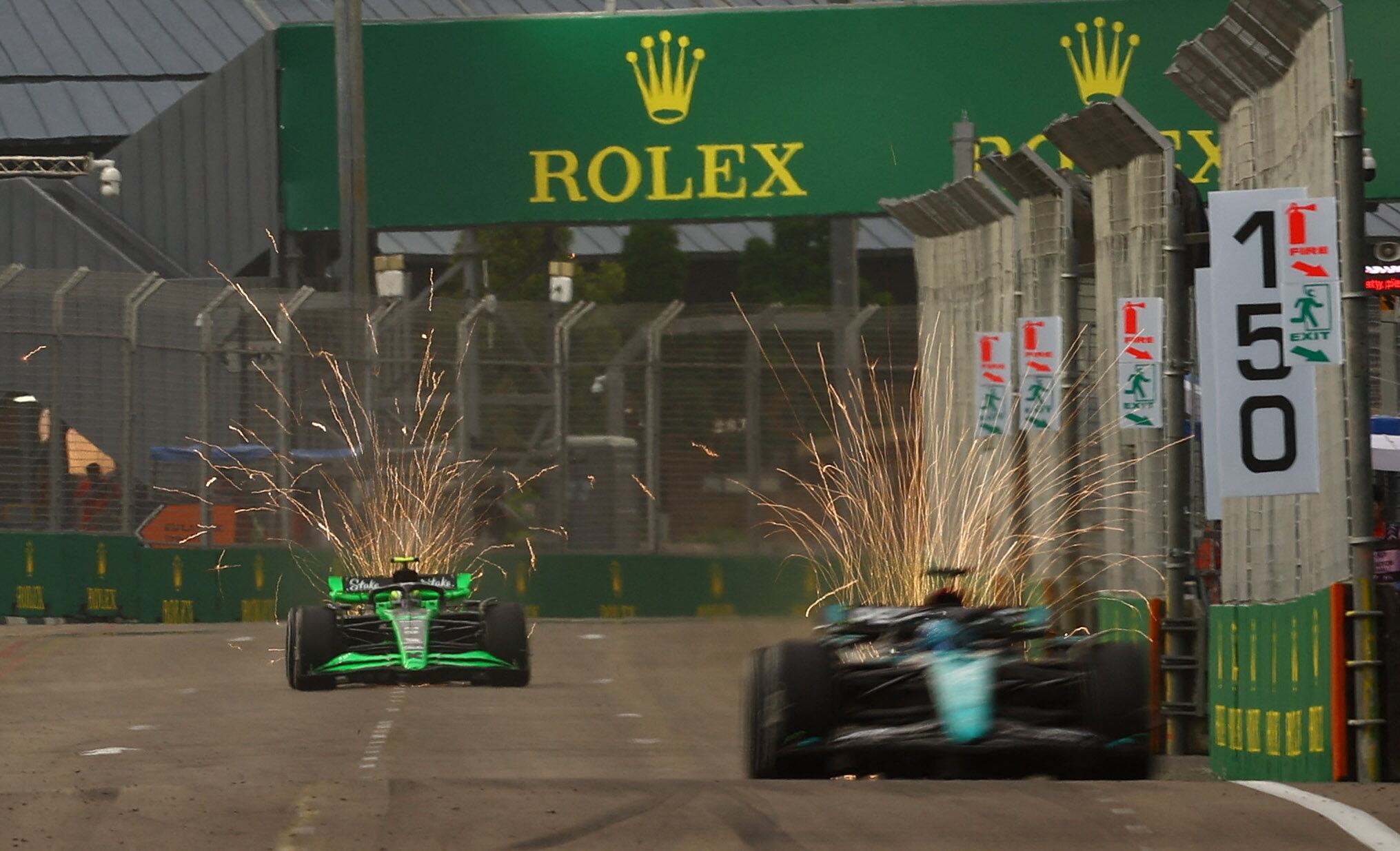 La FP2, la qualy y la carrera principal se realizarán de noche en el GP de Singapur (Foto: Reuters/Edgar Su)