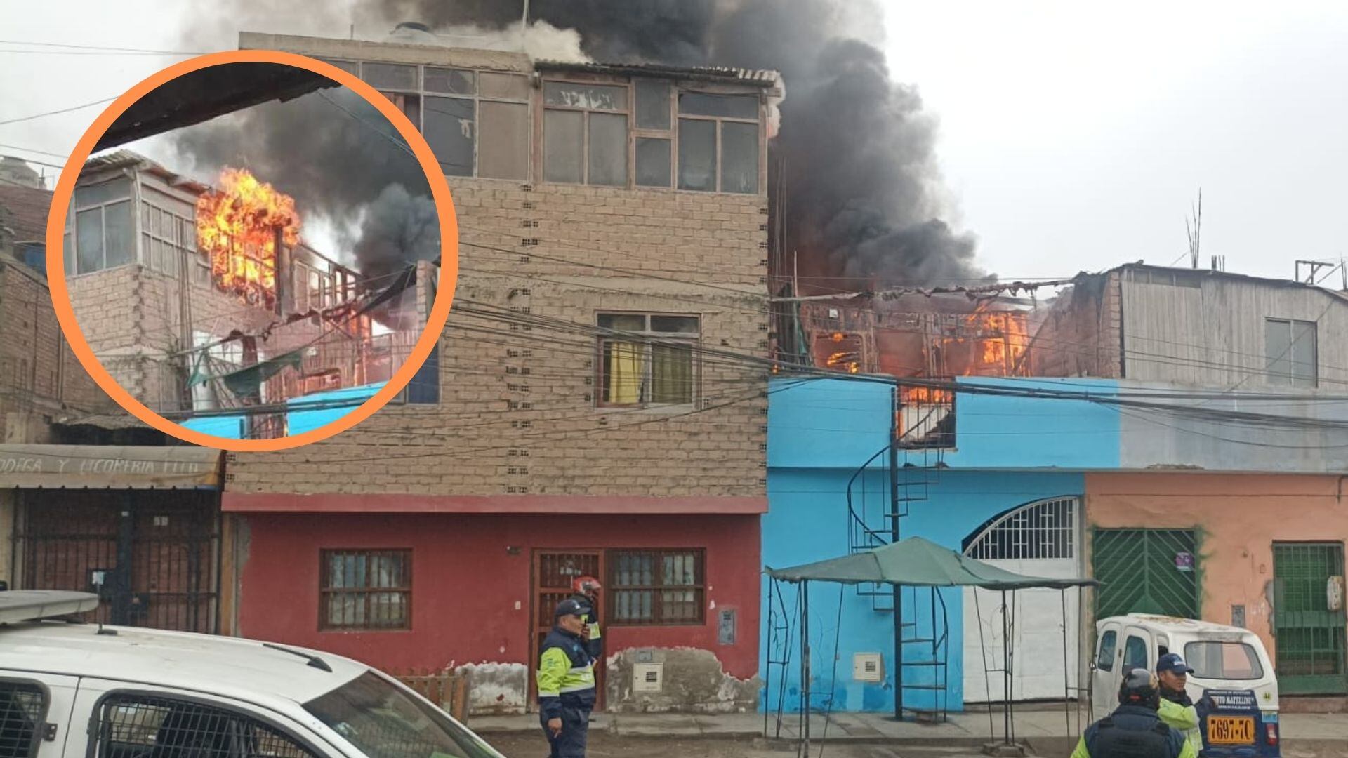 Incendio en Chorrillos: siniestro se extendió en otra vivienda|Mi chorrillos