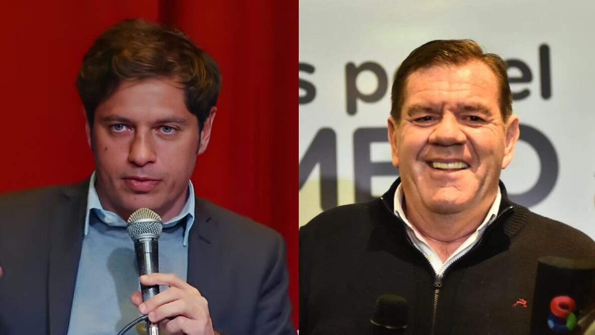 Axel Kicillof y Guillermo Montenegro