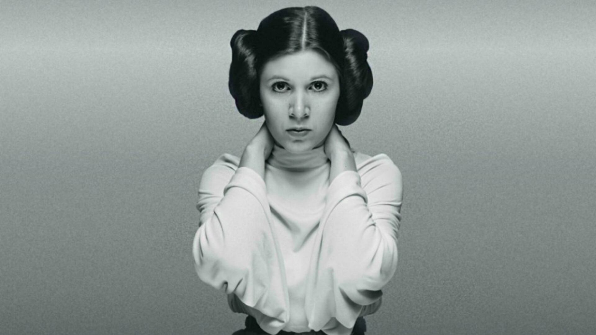 Carrie Fisher interpretó a la Princesa Leia en las películas de Star Wars. 