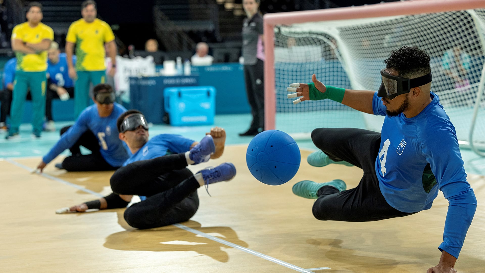 Silencio absoluto en Goalball