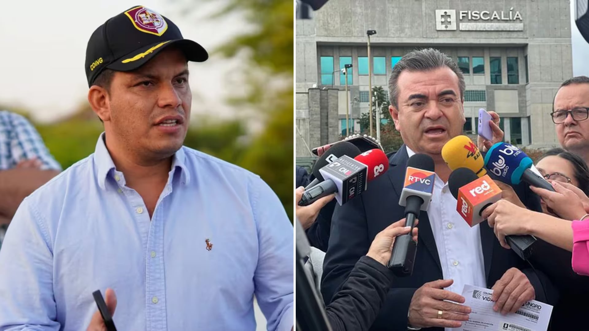 La Corte Suprema de Justicia y la Fiscalía General de la Nación avanzan en la segunda fase del complejo proceso judicial relacionado con el escándalo de corrupción en la Ungrd y nuevamente llamarán a Sneyder Pinilla y a Olmedo López - crédito Ungrd - Colprensa