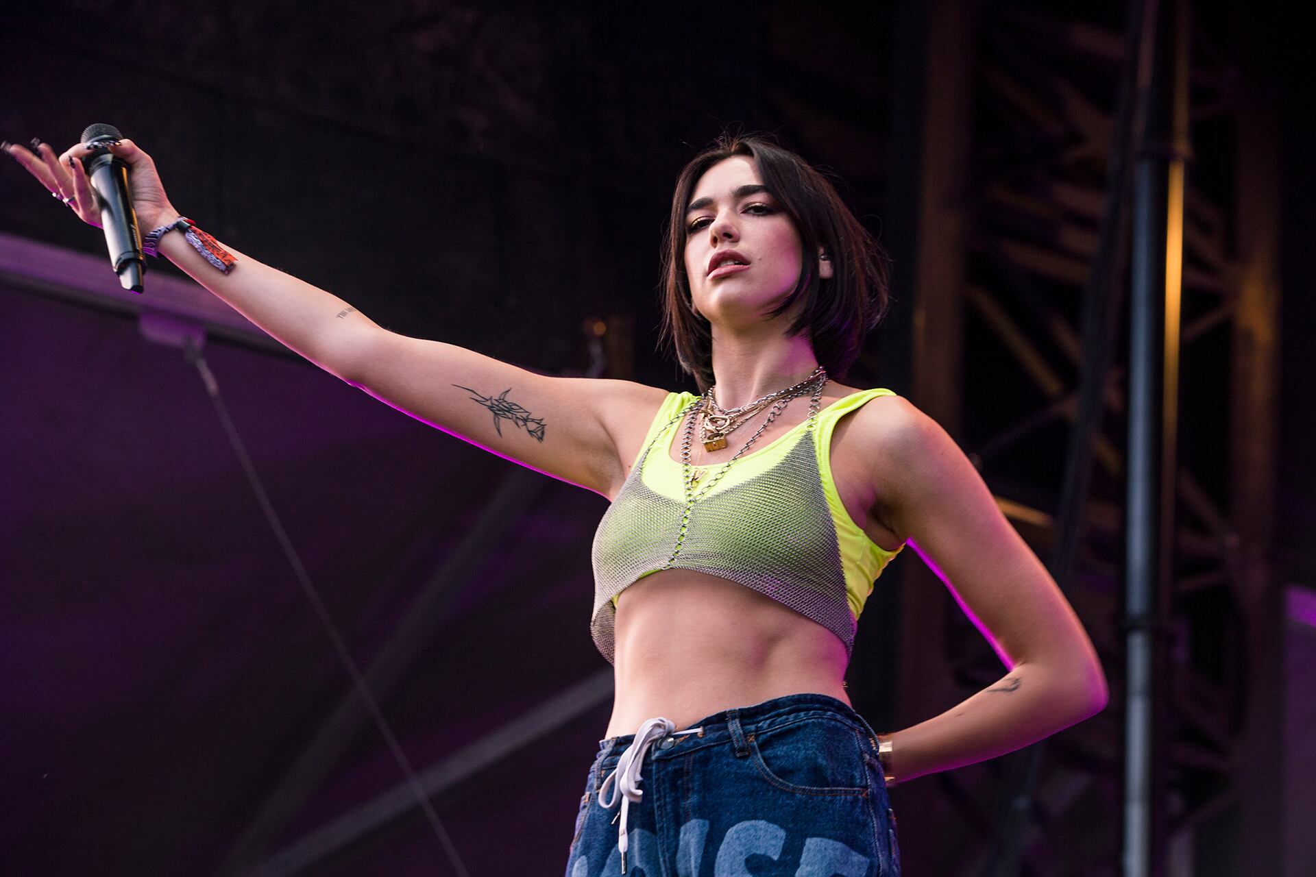 Dua Lipa formó parte del line up de Lollapalooza Chicago en 2018